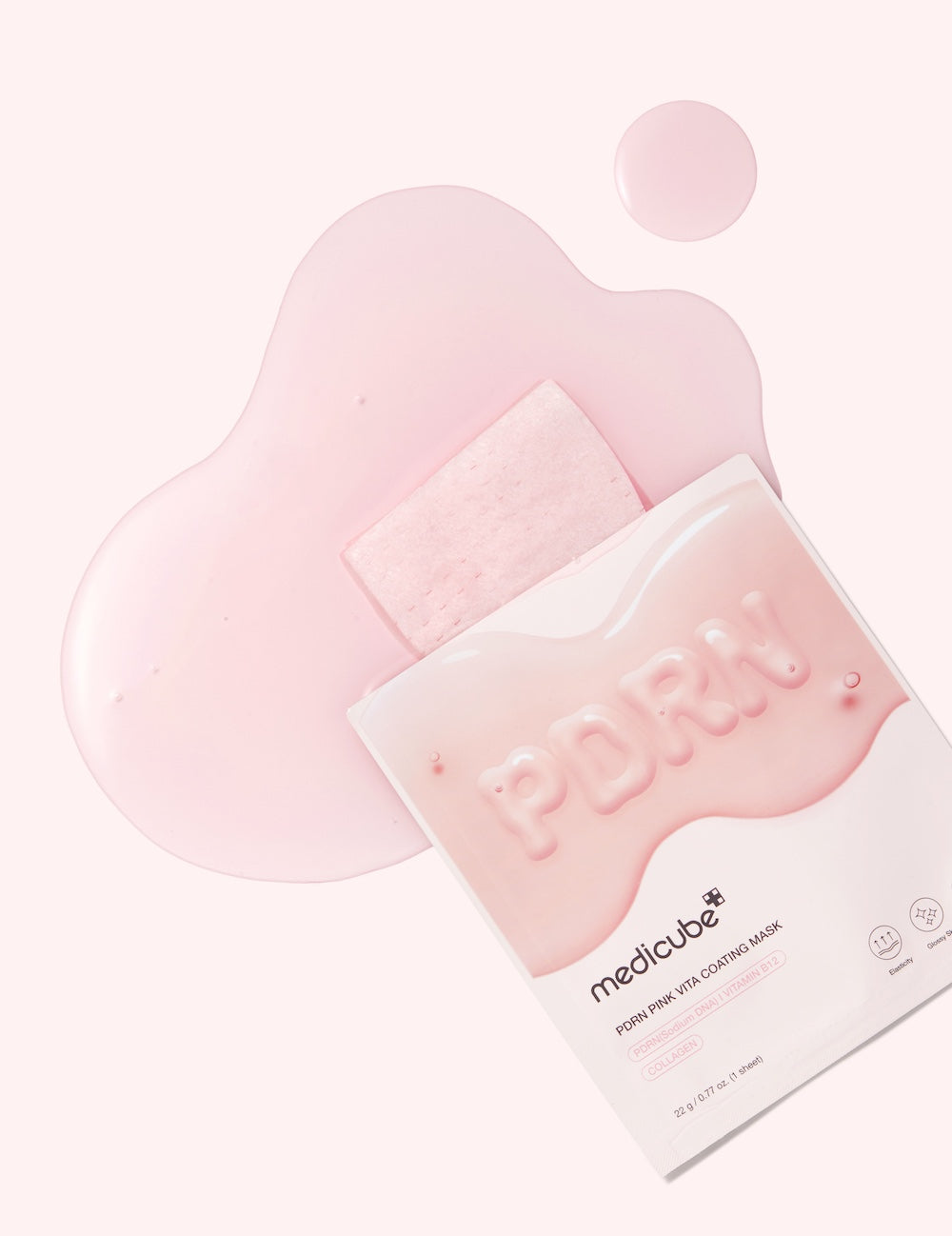 PDRN Pink Vita Coating Mask 1EA | MEDICUBE