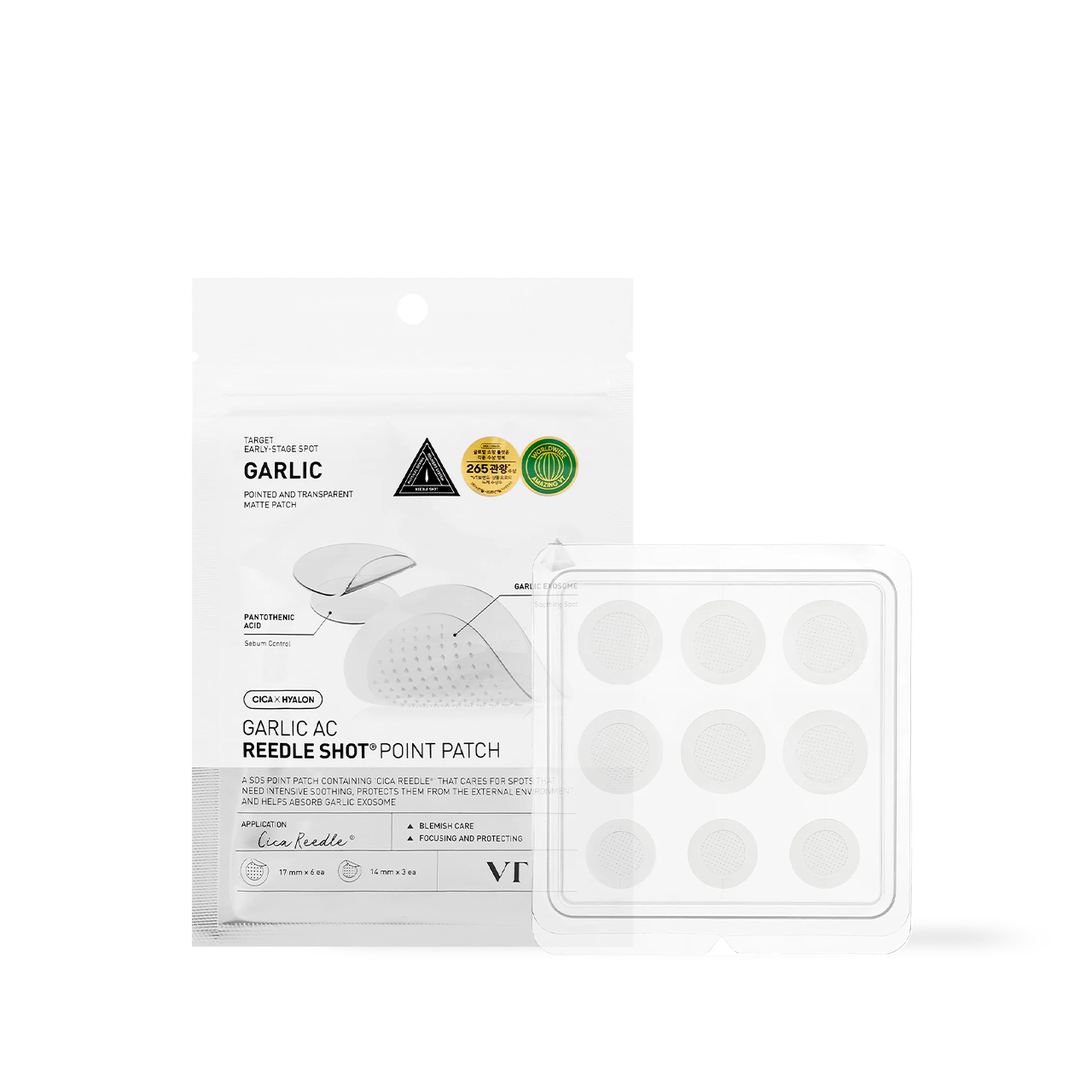 VT Cosmetics Garlic AC Reedle Shot Point Patch - Luxe Skincare