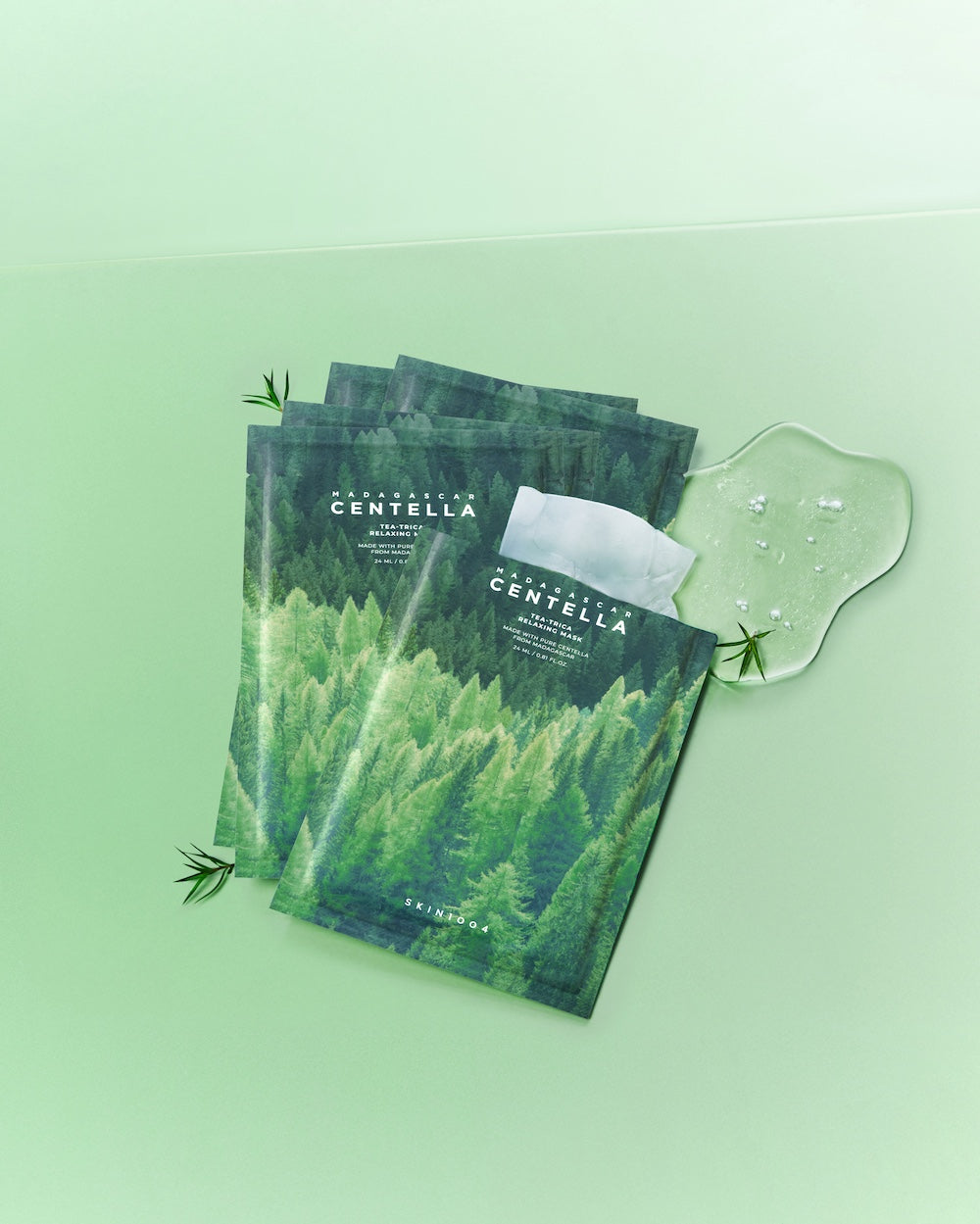 Madagascar Centella Tea-Trica Relaxing Mask 1ea*24ml | SKIN1004