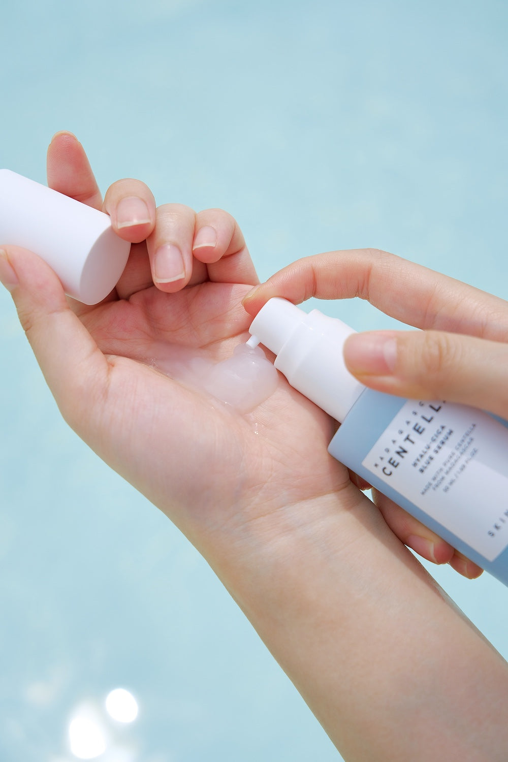 Madagascar Centella Hyalu-Cica Blue Serum - 2 Size | SKIN1004