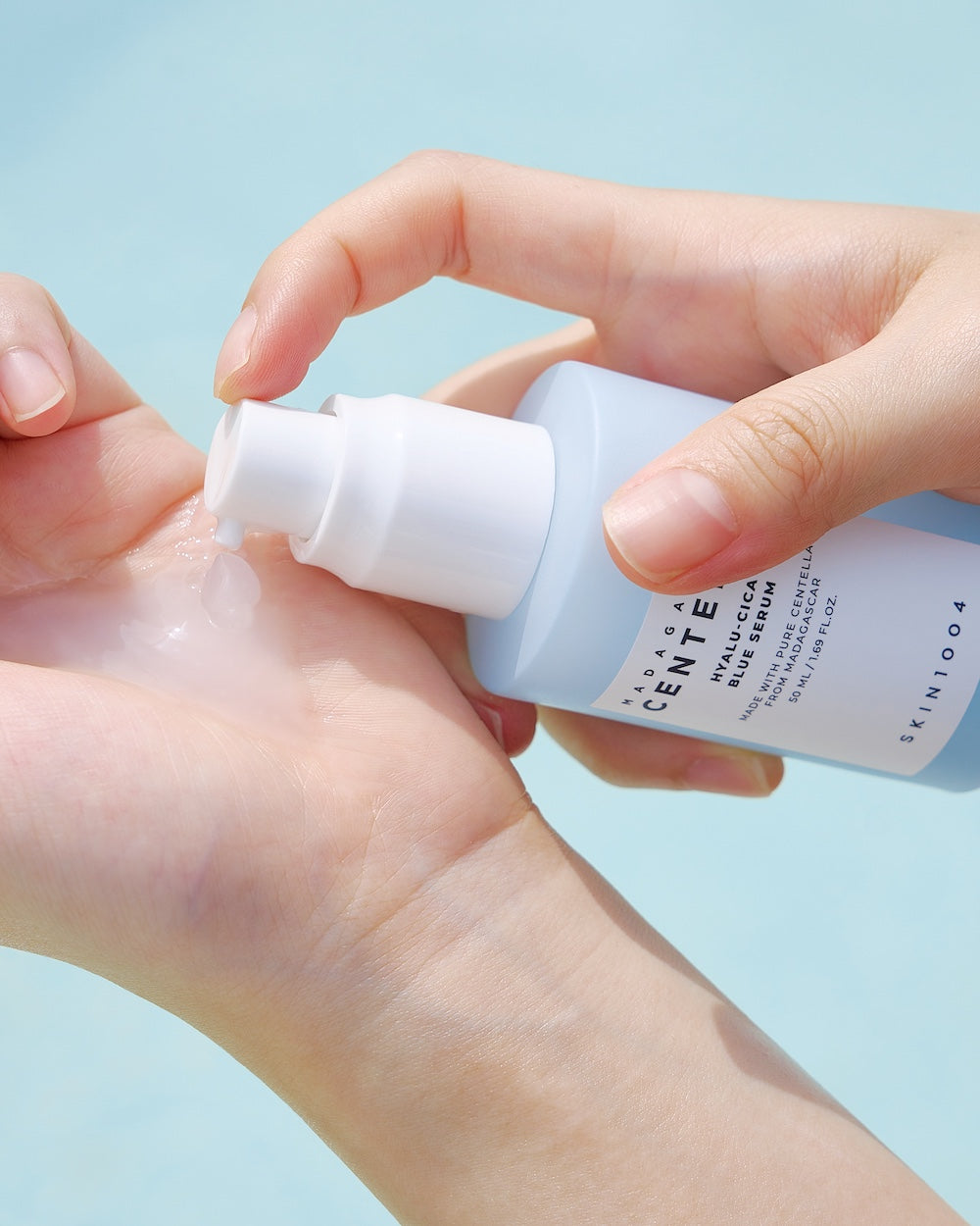 Madagascar Centella Hyalu-Cica Blue Serum - 2 Size | SKIN1004