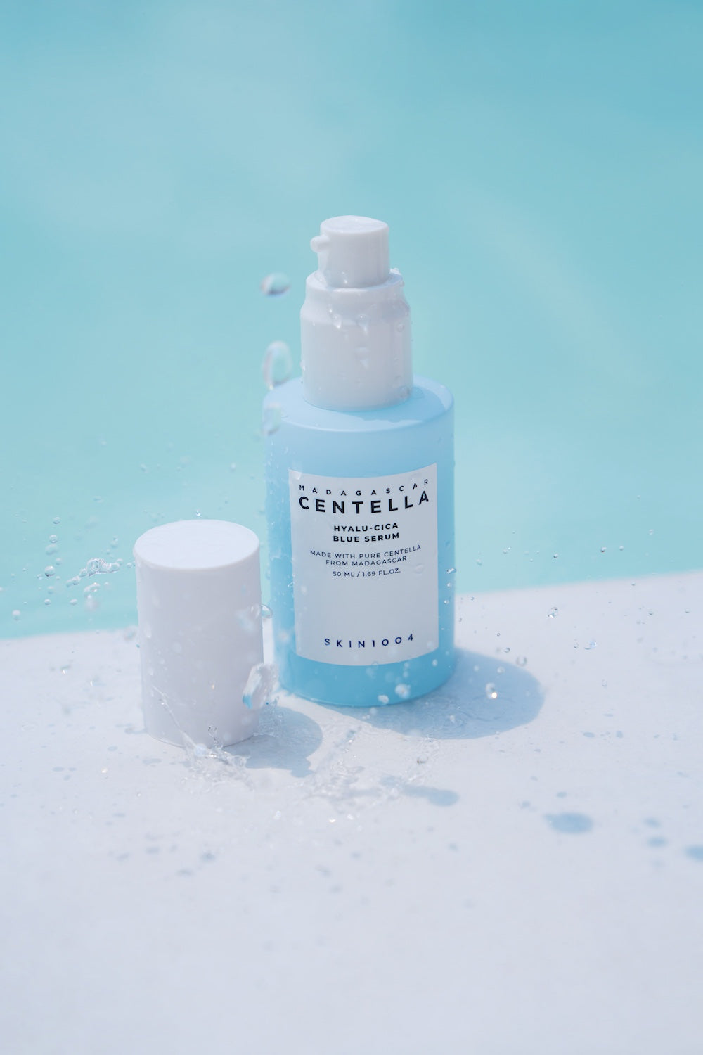 Madagascar Centella Hyalu-Cica Blue Serum - 2 Size | SKIN1004