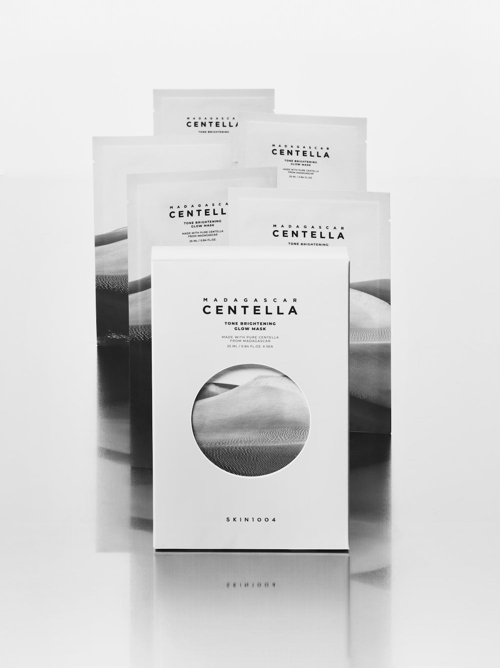 Madagascar Centella Tone Brightening Glow Mask 5ea*25ml | SKIN1004