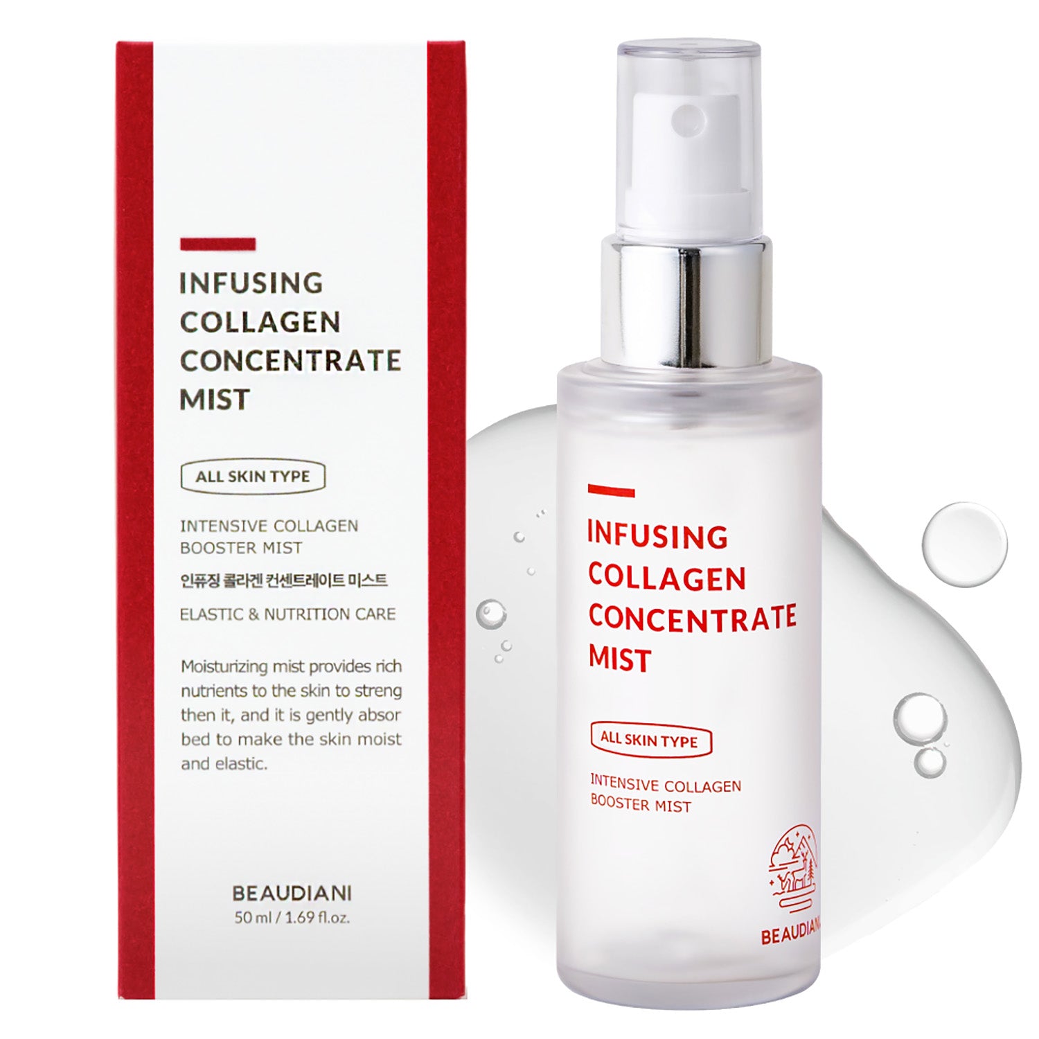 Infusing Collagen Concentrate Mist 50ml | BEAUDIANI