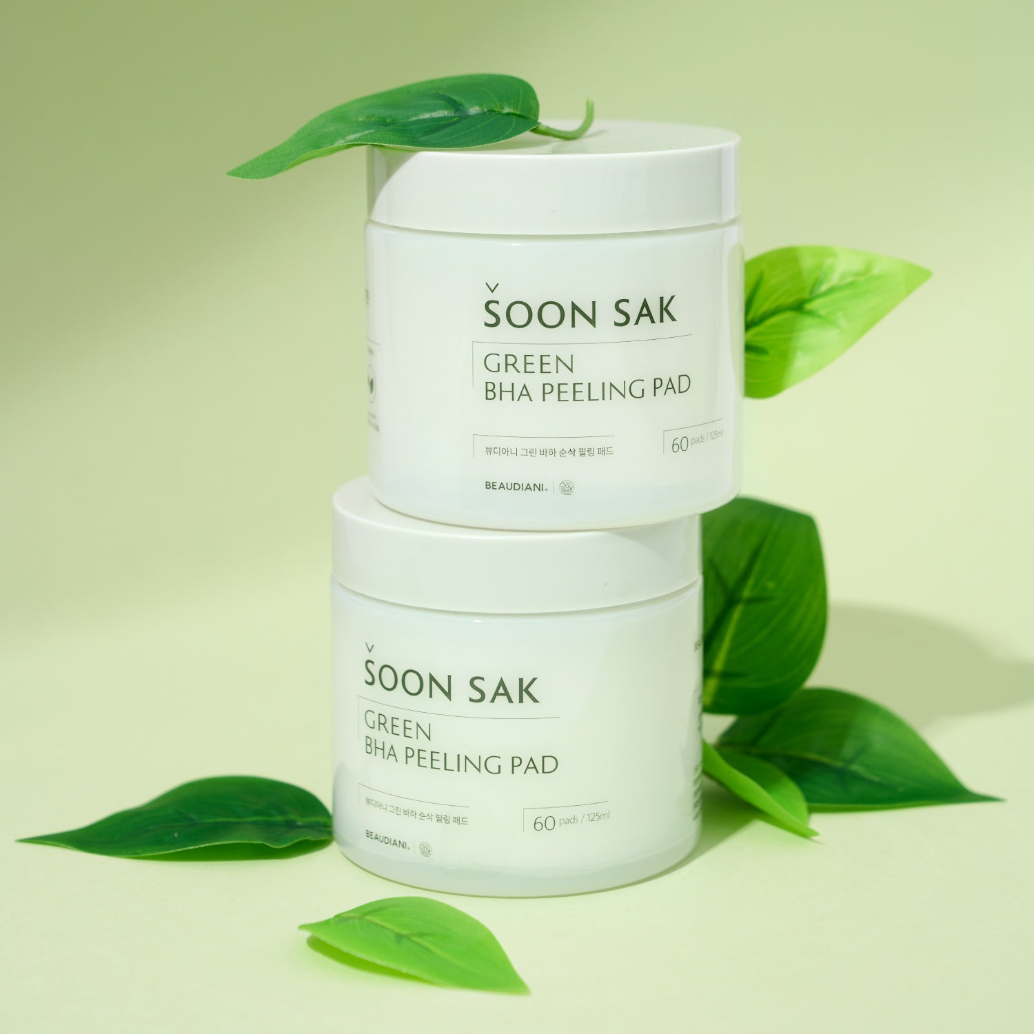 Green BHA Soon Sak Peeling Pad 60ea | BEAUDIANI