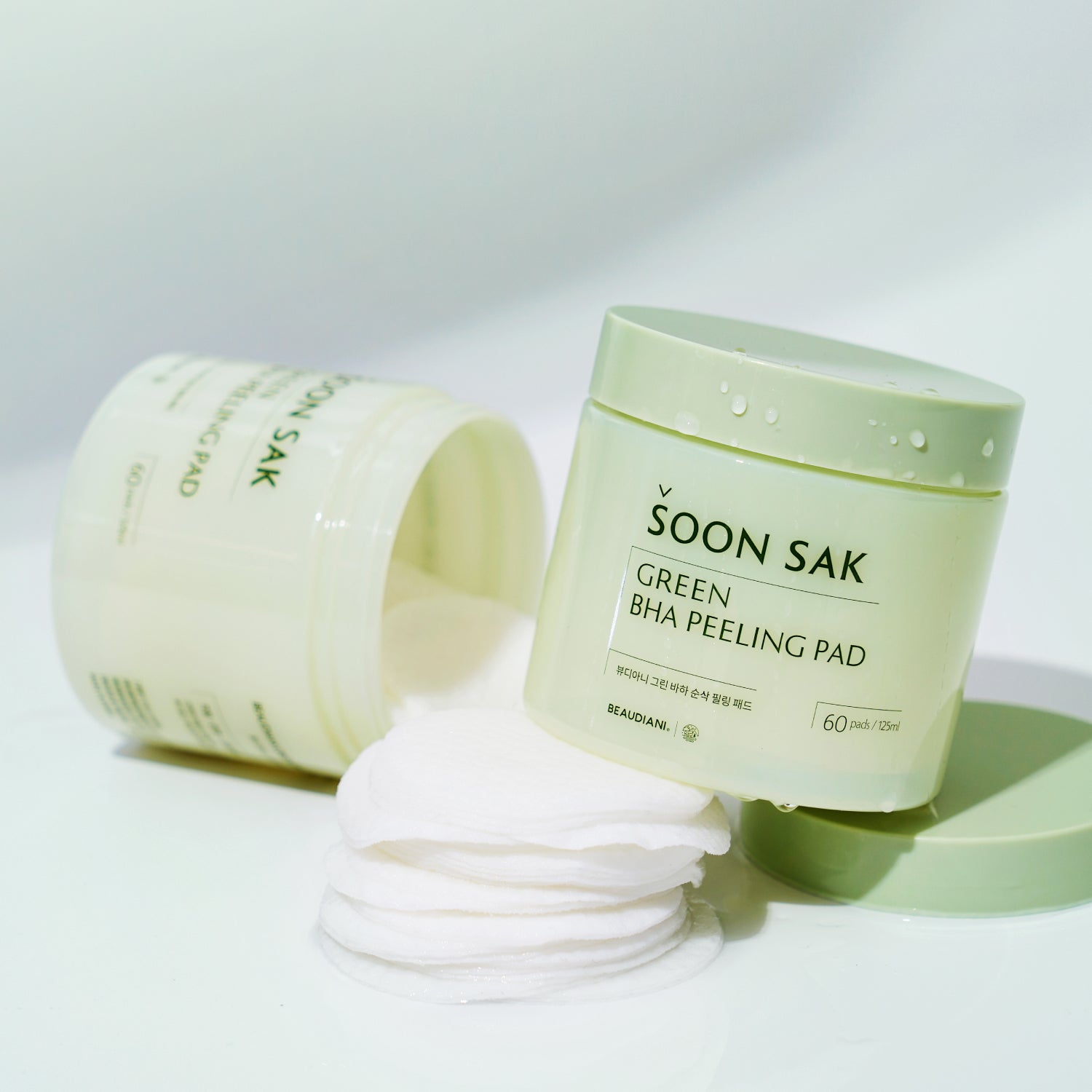 Green BHA Soon Sak Peeling Pad 60ea | BEAUDIANI