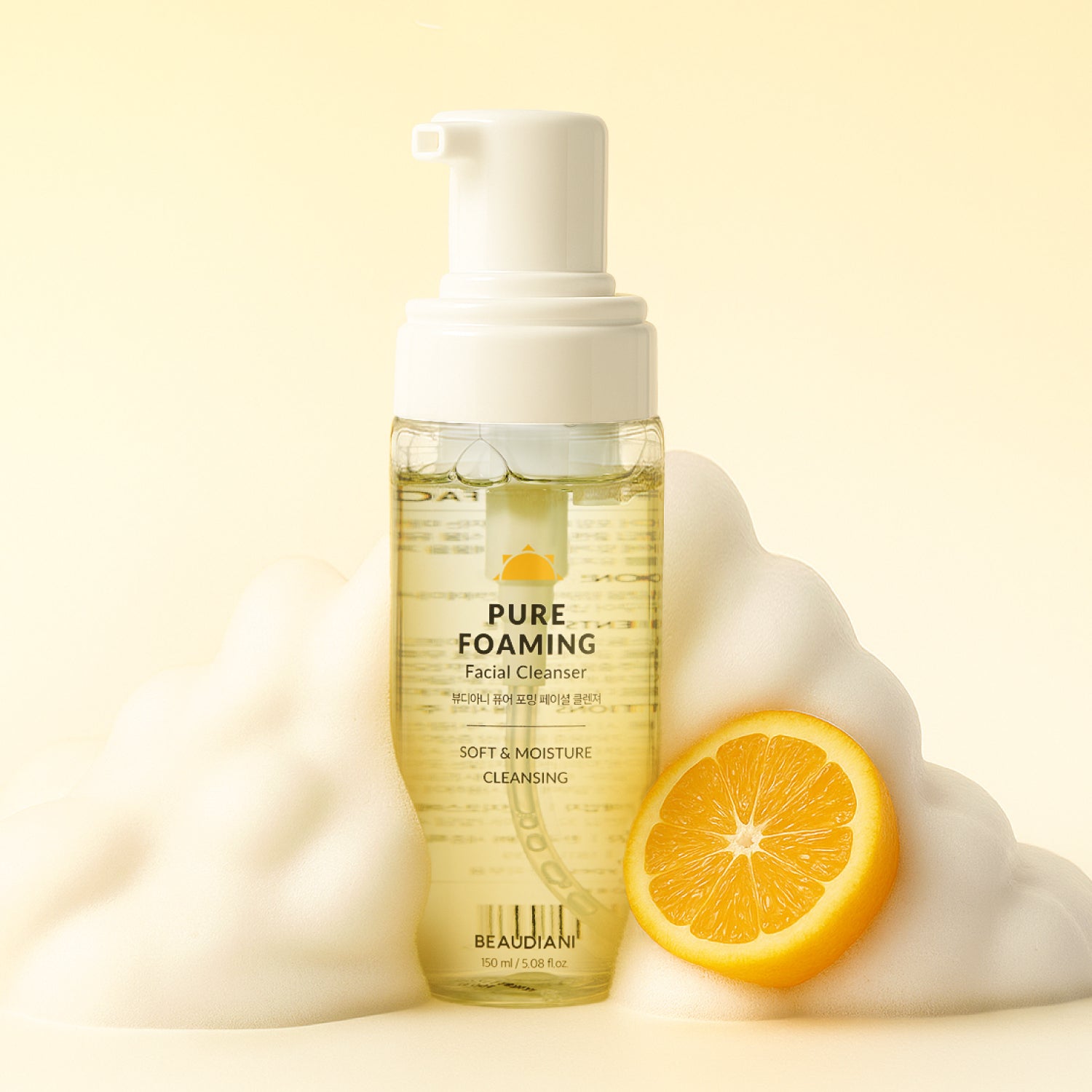 Pure Foaming Facial Cleanser 150ml | BEAUDIANI