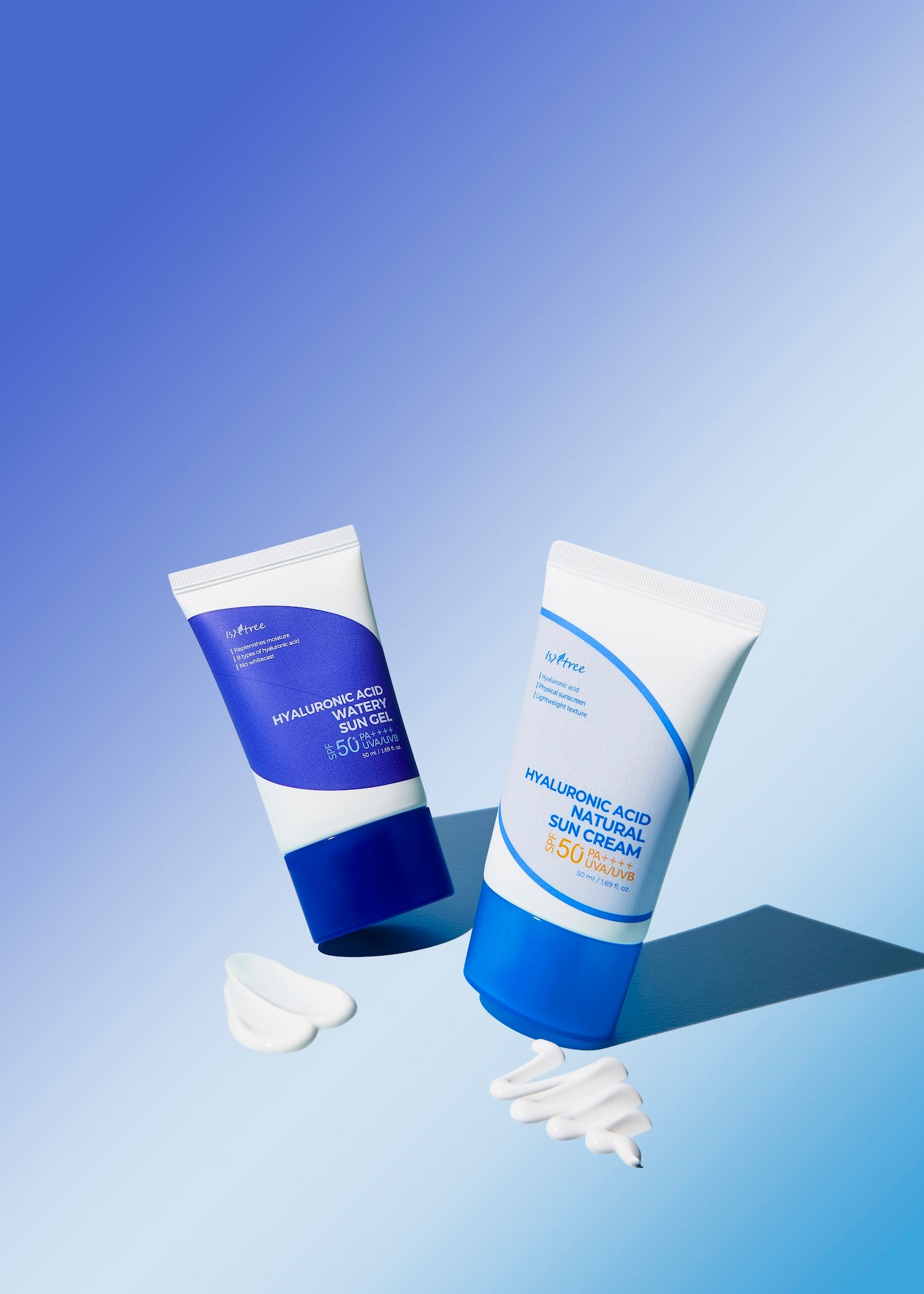 Hyaluronic Acid Natural Sun Cream 50ml | ISNTREE