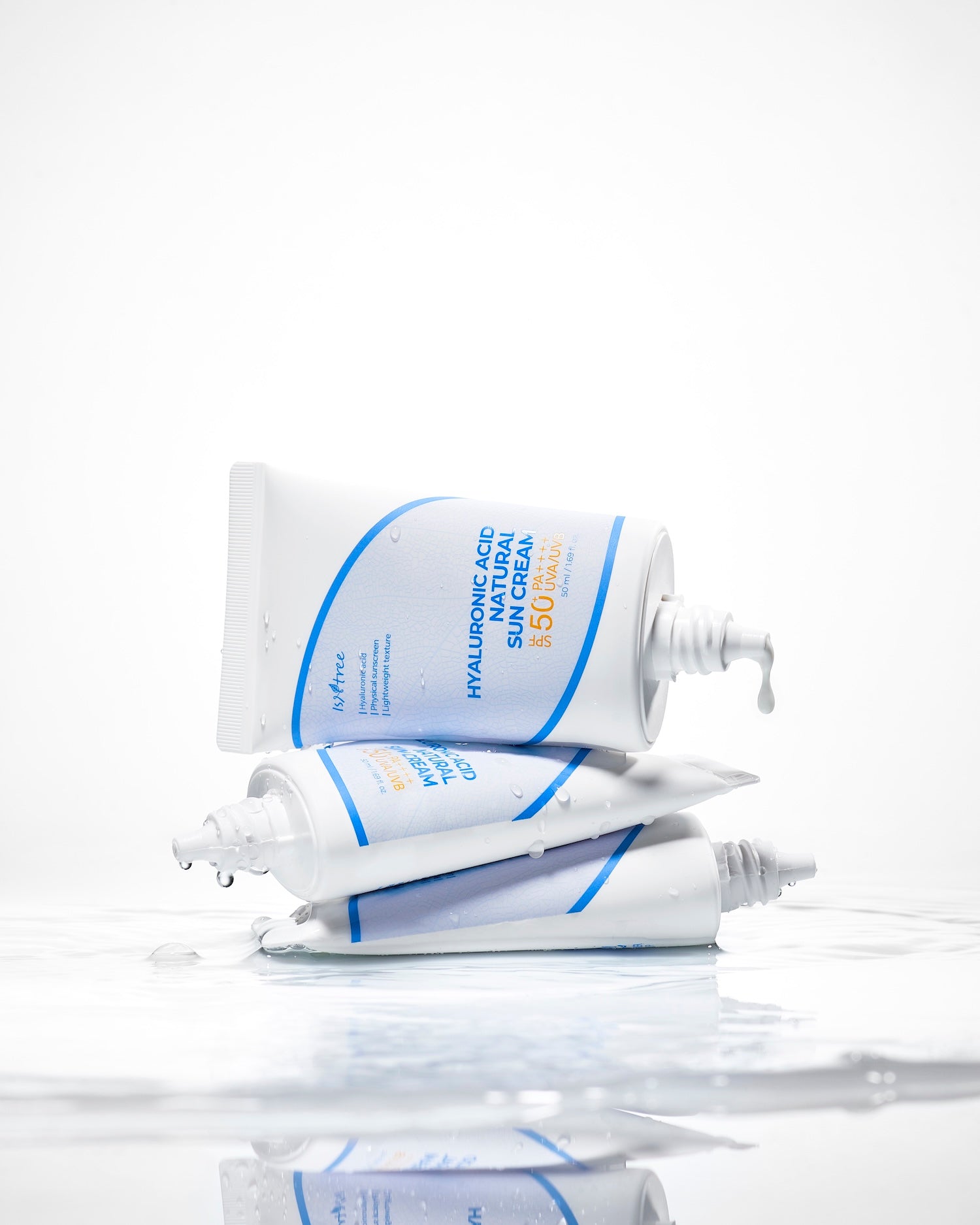 Hyaluronic Acid Natural Sun Cream 50ml | ISNTREE