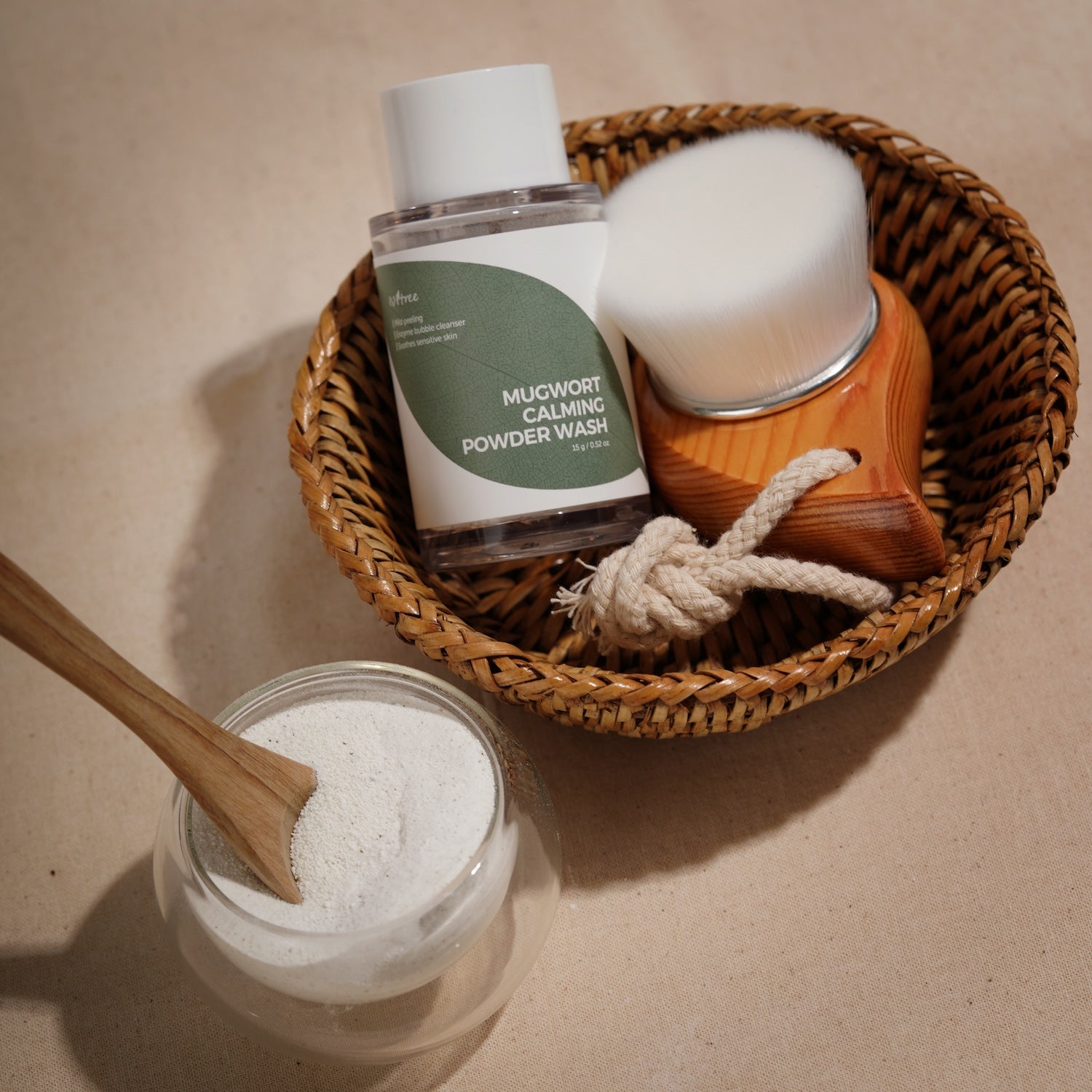 Mugwort Calming Powder Wash 15g | ISNTREE