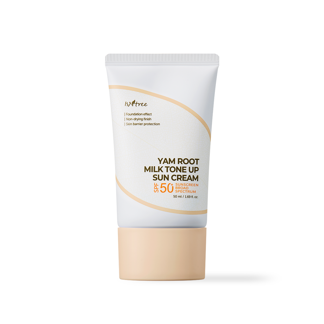 ISNTREE Yam Root Milk Tone Up Sun Cream - Luxe Radiance