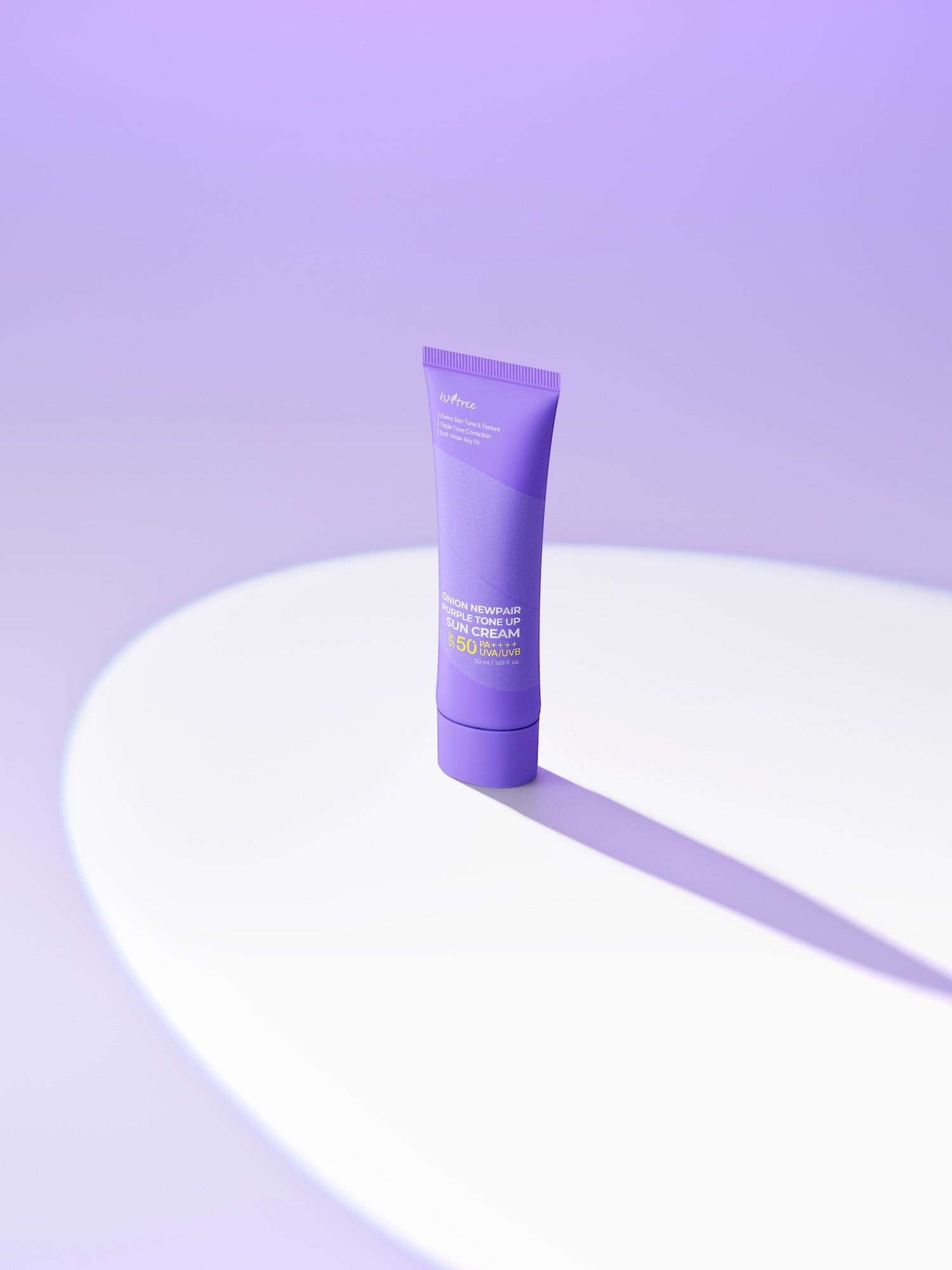 Onion Newpair Purple Tone Up Sun Cream 50ml | ISNTREE