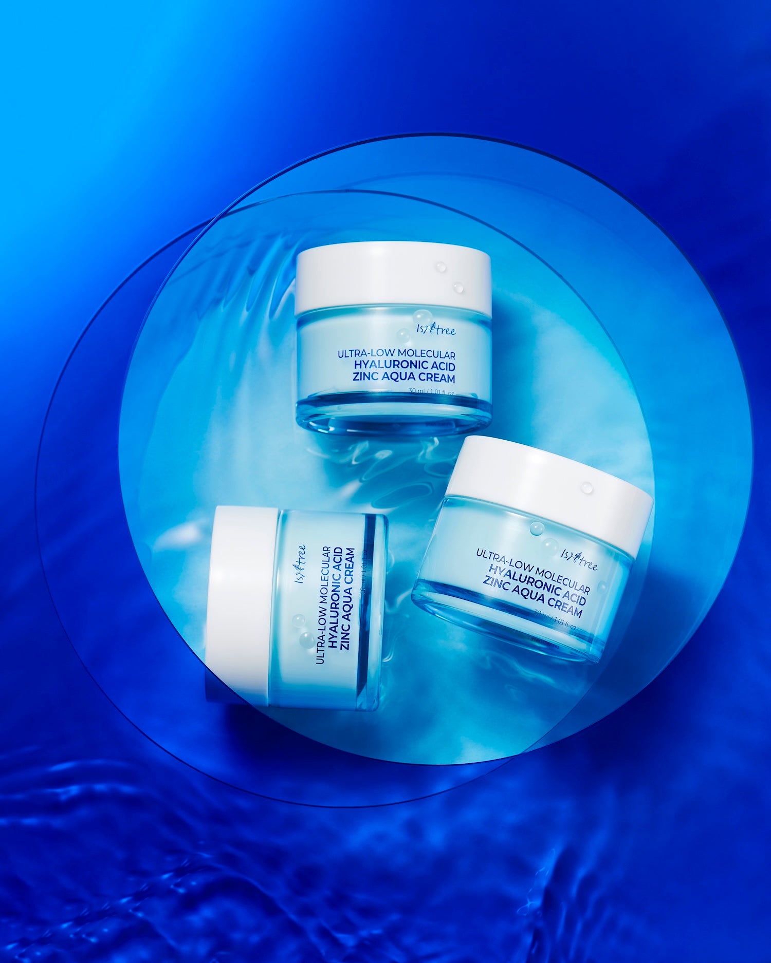 Ultra-Low Molecular Hyaluronic Acid Zinc Aqua Cream 80ml | ISNTREE