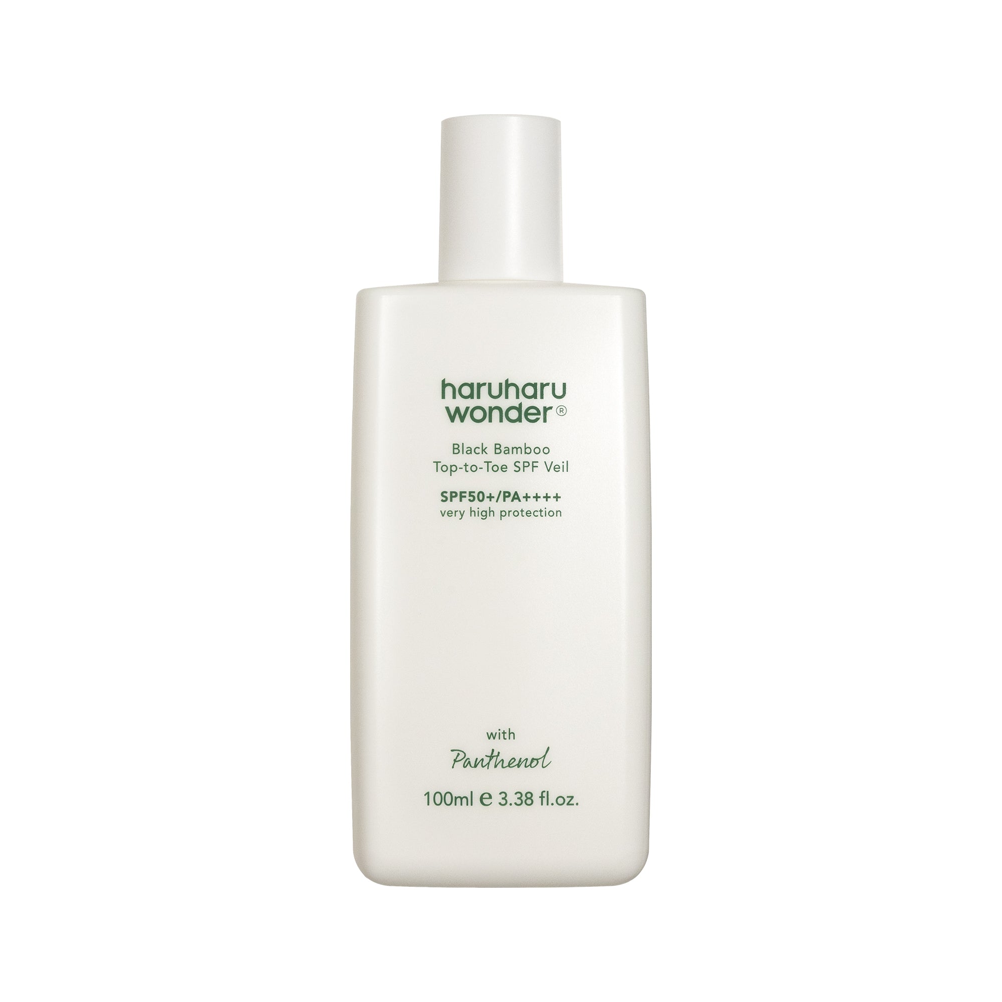 Black Bamboo Top-to-Toe SPF Veil 100ml | Haruharu Wonder