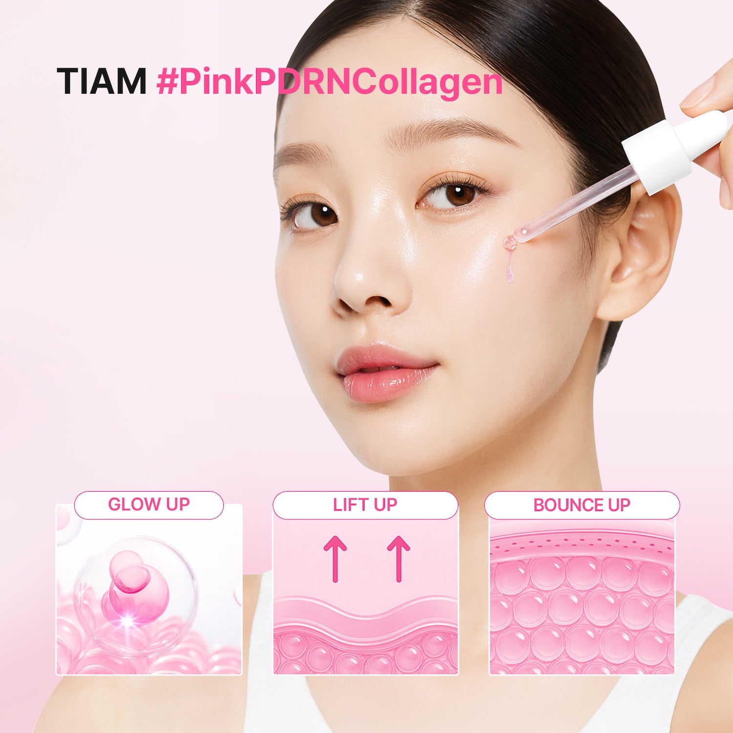 PDRN Collagen Glow Up Serum 30ml | TIA’M