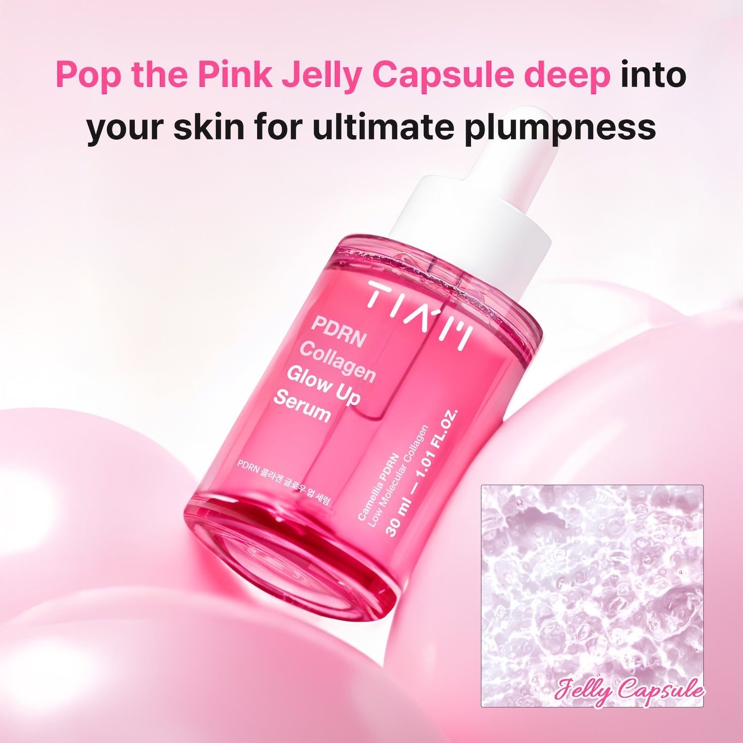 PDRN Collagen Glow Up Serum 30ml | TIA’M