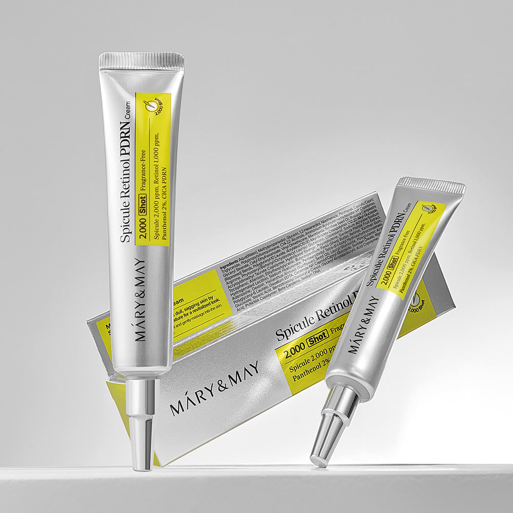 Discover the exquisite Mary&May Spicule Retinol PDRN Cream, a luxurious South Korean formulation crafted to elevate your skincare routine with unparalleled elegance.