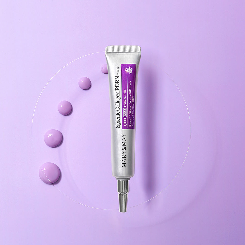 Indulge in the exquisite Mary&May Spicule Collagen PDRN Cream, a South Korean marvel that elevates skin vitality through masterful formulation and luxurious marine ingredients.
