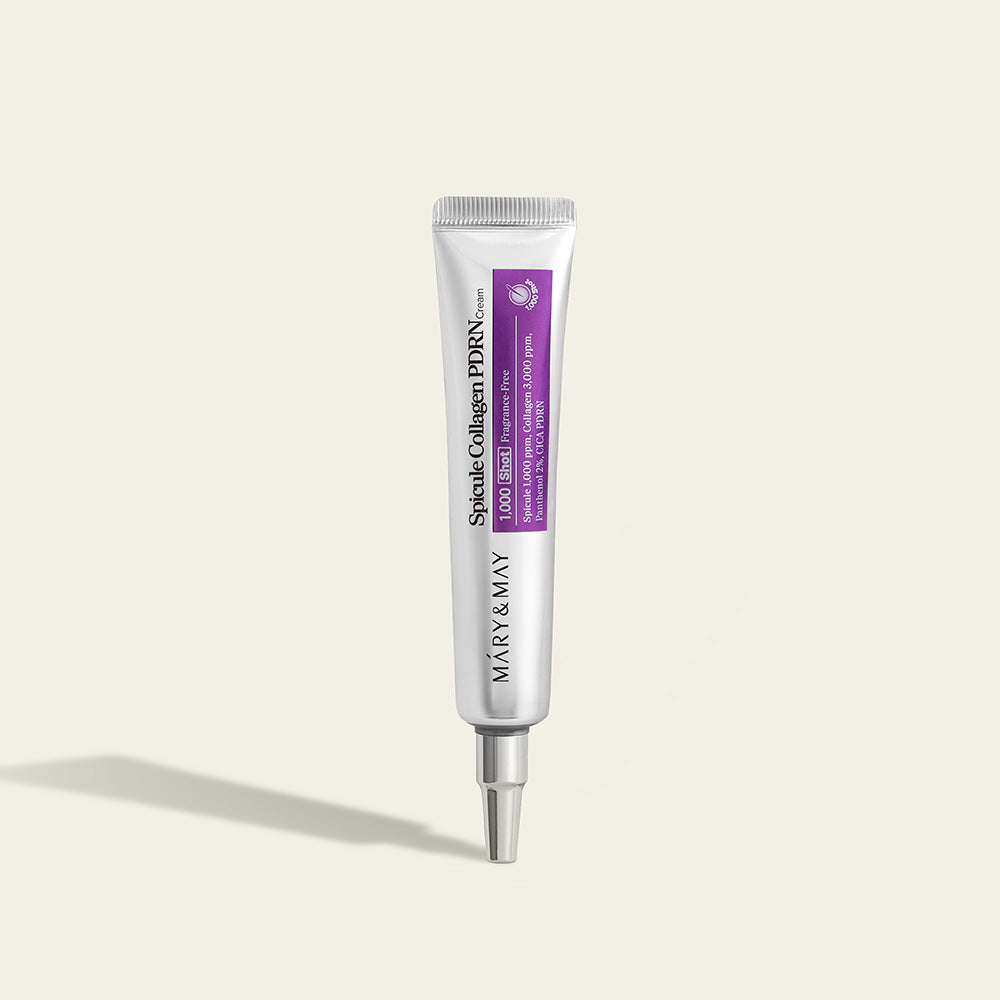 Indulge in the exquisite Mary&May Spicule Collagen PDRN Cream, a South Korean masterpiece that elevates skin vitality with marine collagen and soothing CICA PDRN.
