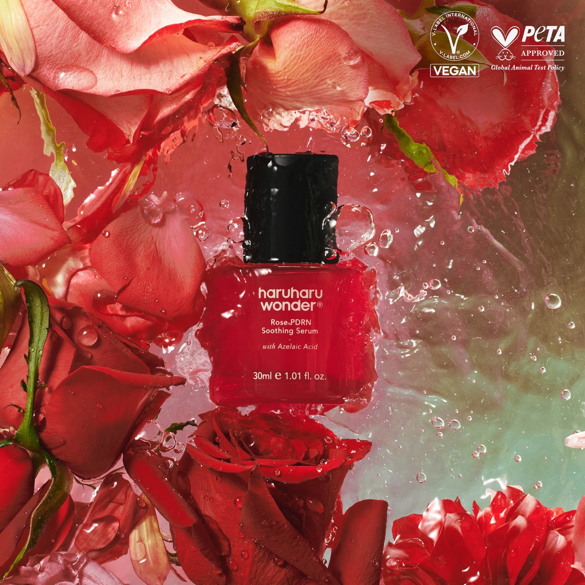 Rose PDRN Soothing Serum 30ml | Haruharu Wonder