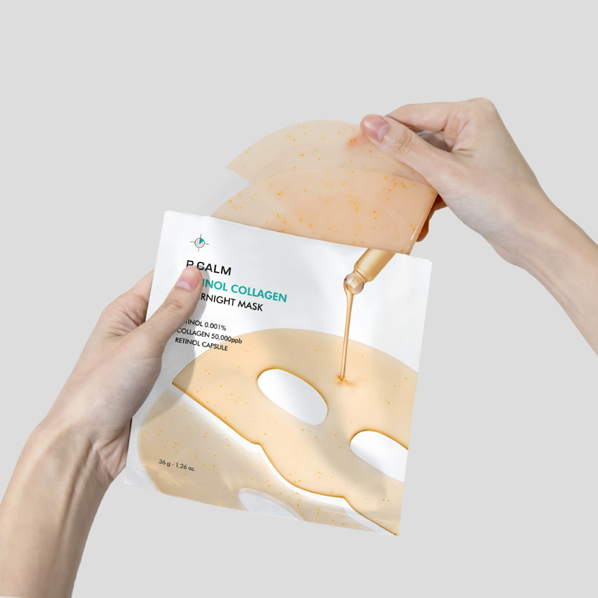 Retinol Collagen Overnight Mask 36g*4 | P.CALM