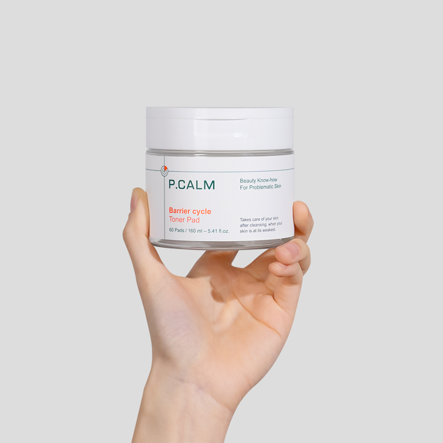 Barrier Cycle Toner Pad 160ml | P.CALM