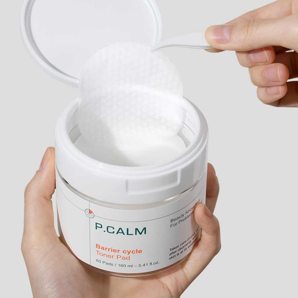 Barrier Cycle Toner Pad 160ml | P.CALM