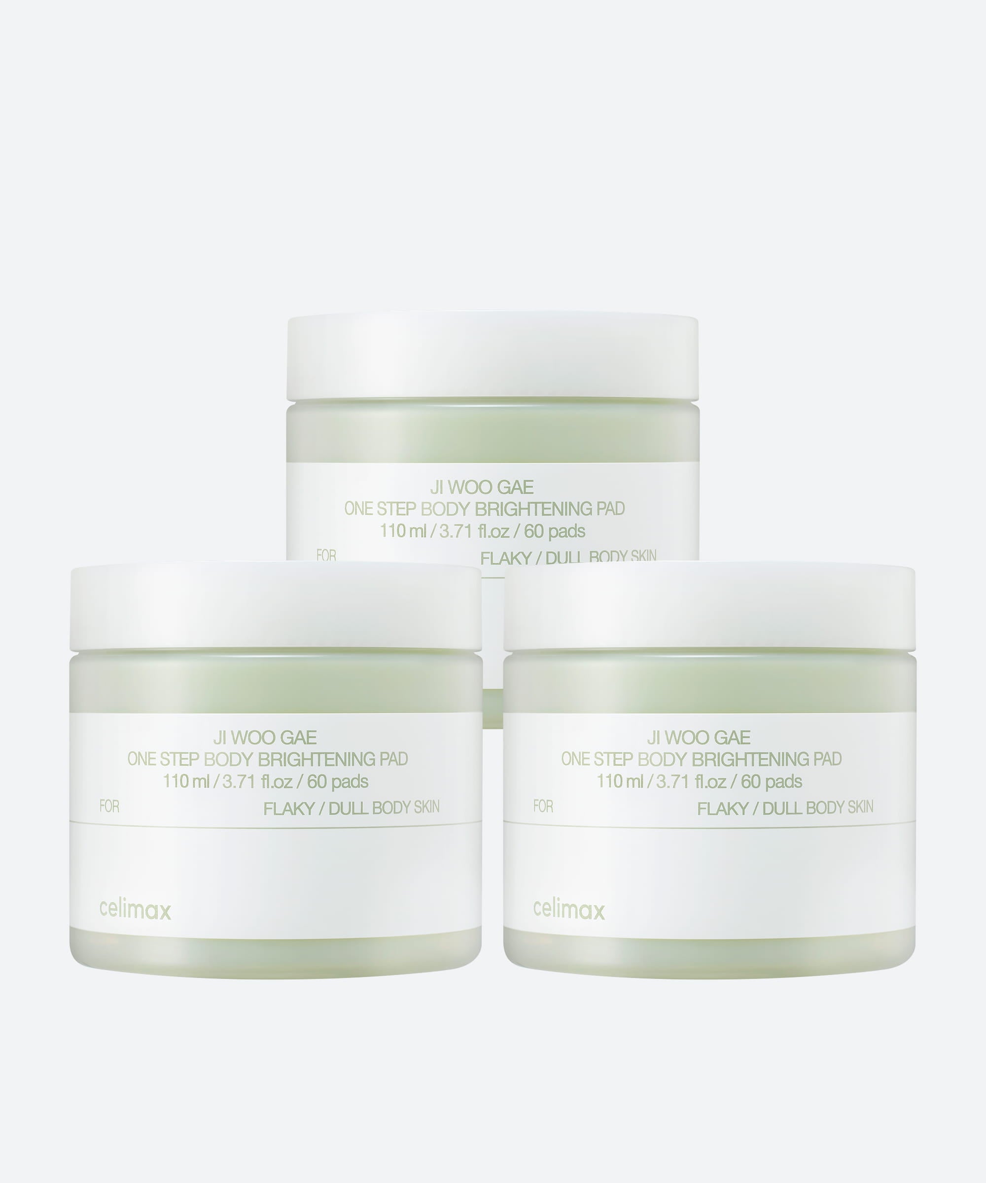 Celimax Ji Woo Gae Exfoliating Brightening Body Pads for Radiant Skin