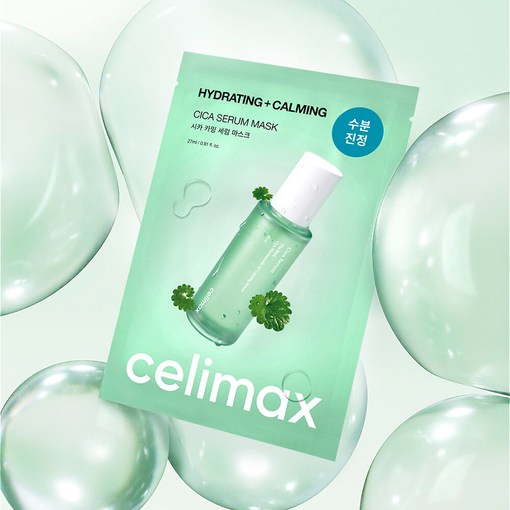 The Real Cica Calming Serum Mask - 2 Size | Celimax