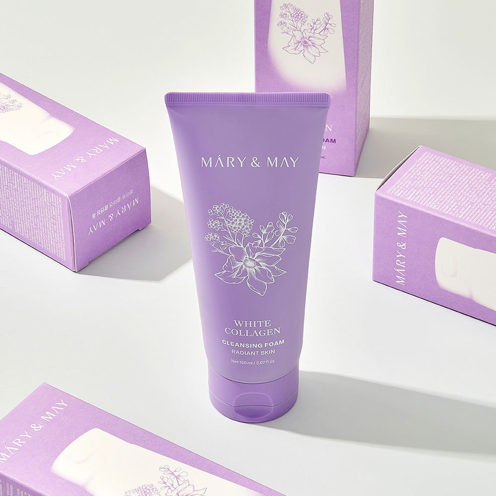 White Collagen Cleansing Foam 150ml | Mary&May