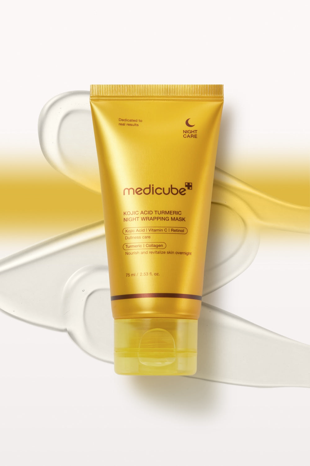 Kojic Acid Turmeric Night Wrapping Mask 75ml | MEDICUBE