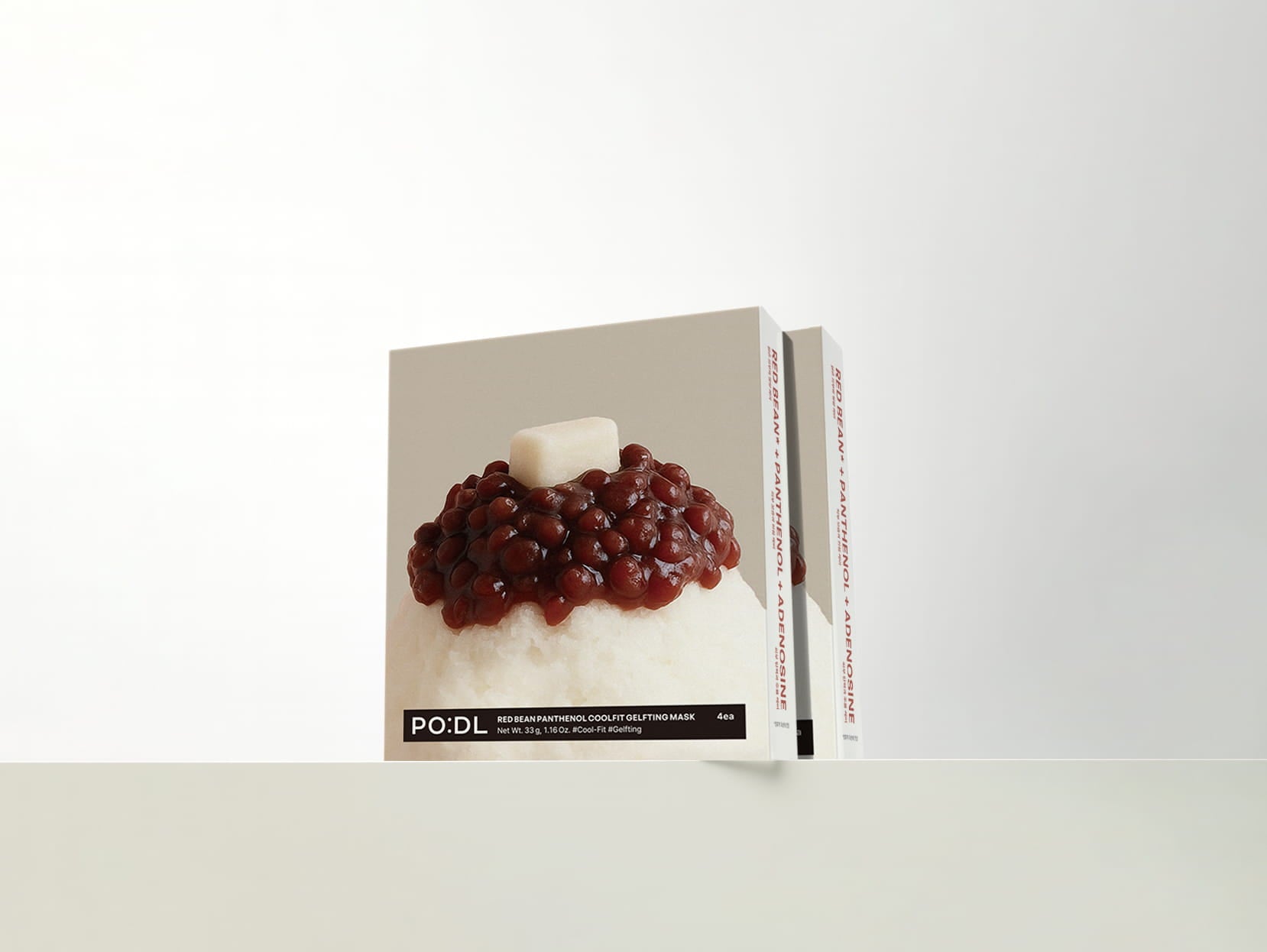 Red Bean Panthenol Coolfit Gelfting Mask (4ea) (+Special Gift) | PO:DL