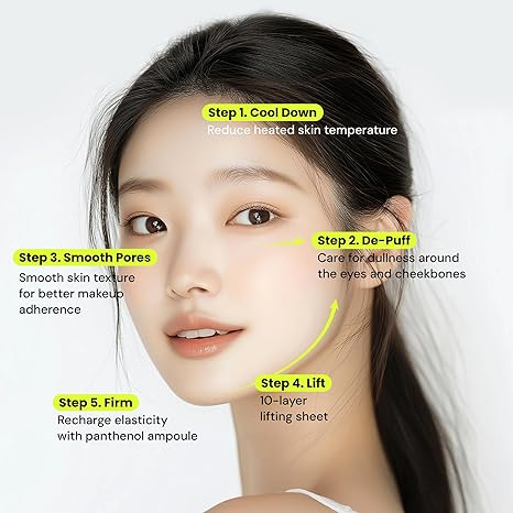 Red Bean Panthenol Coolfit Gelfting Mask (4ea) (+Special Gift) | PO:DL