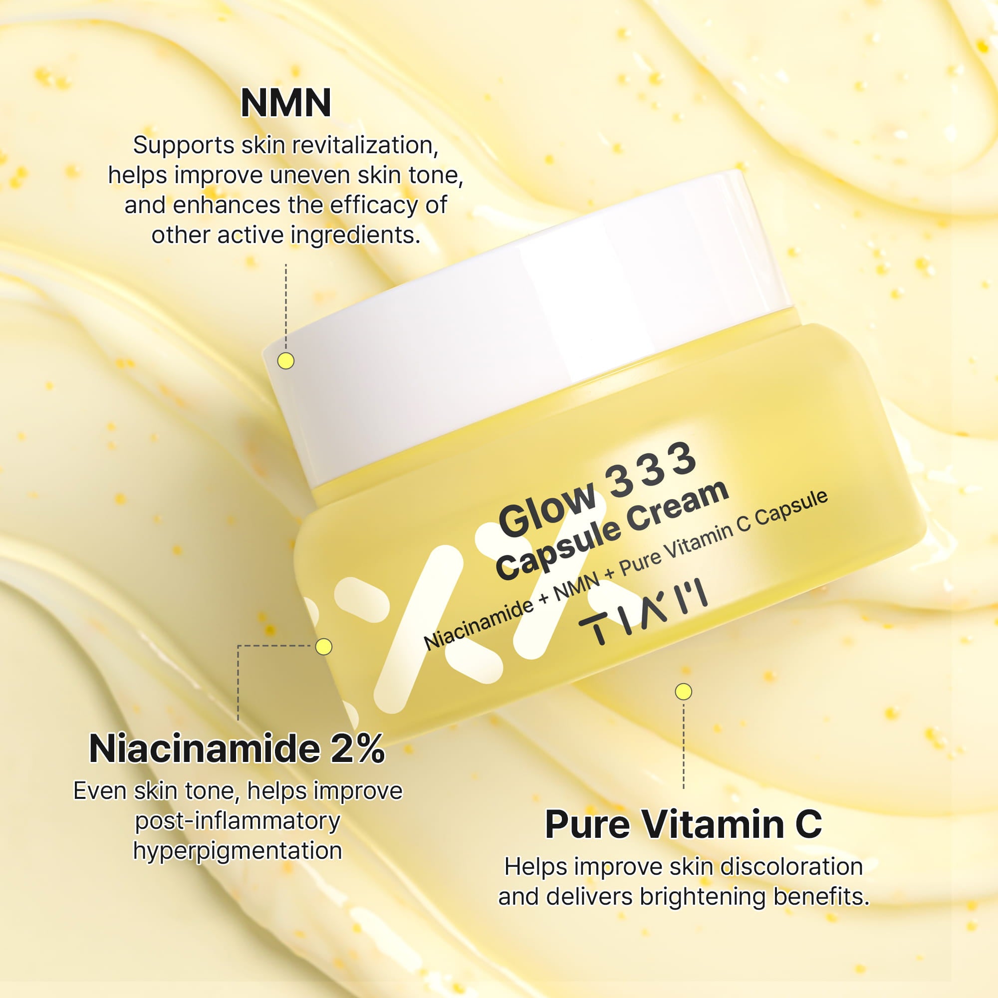 Glow 333 Capsule Cream 50ml | TIA’M