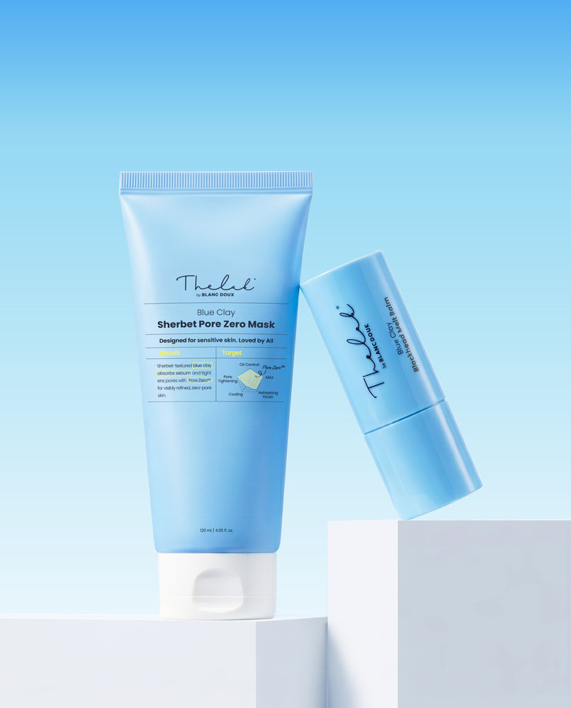 BlueClay Sherbet Pore Zero Mask 120ml | The LAB by BLANC DOUX