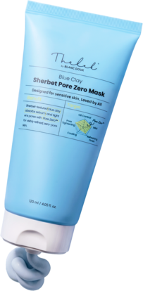 BlueClay Sherbet Pore Zero Mask 120ml | The LAB by BLANC DOUX