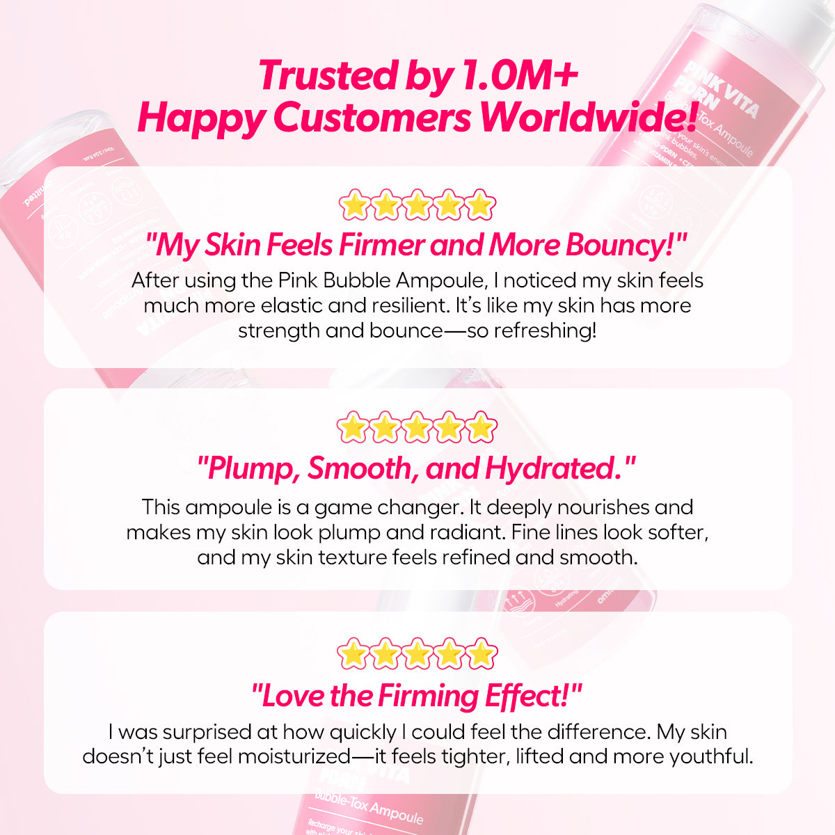 Pink Vita PDRN Bubble-Tox Ampoule 90ml | Omitted