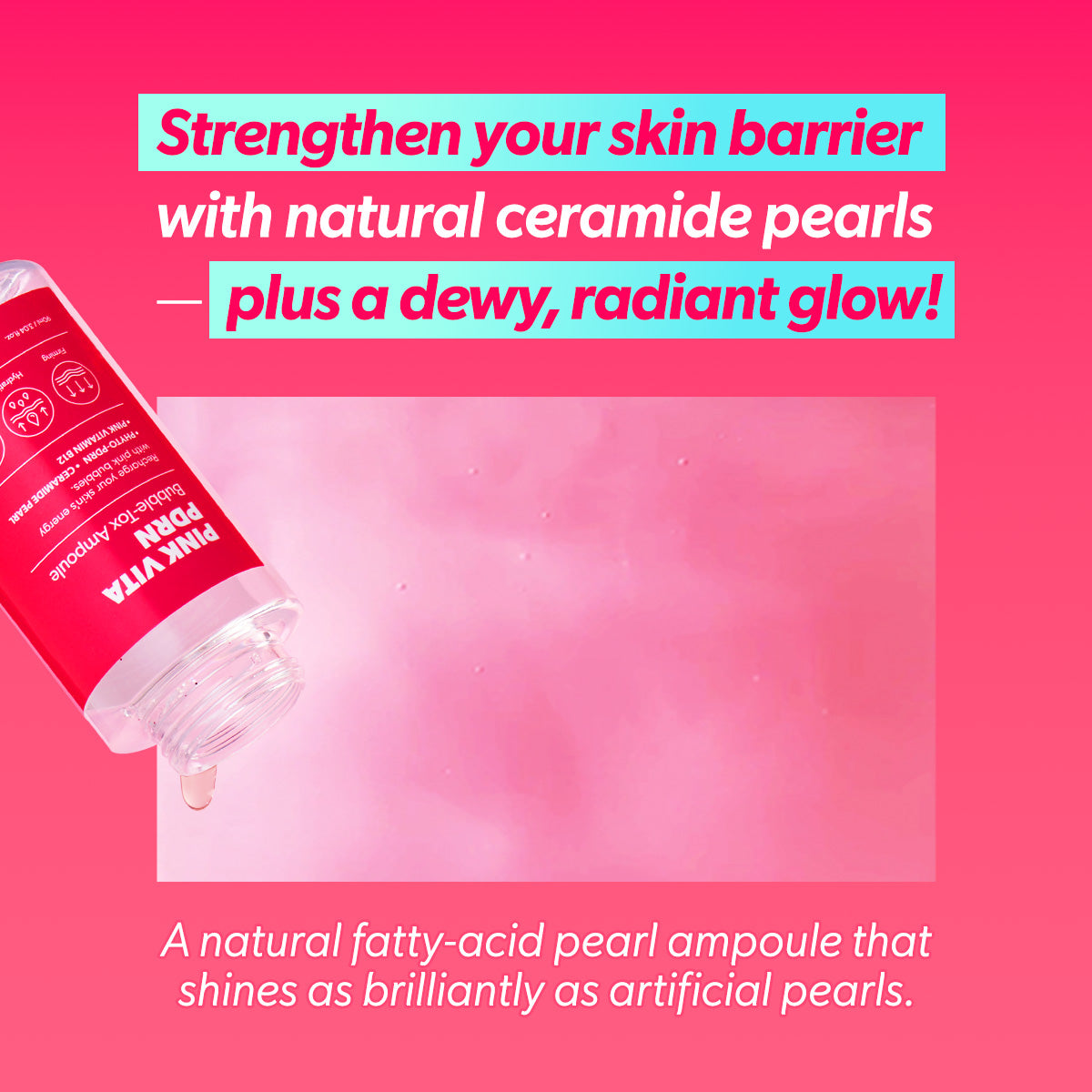 Pink Vita PDRN Bubble-Tox Ampoule 90ml | Omitted