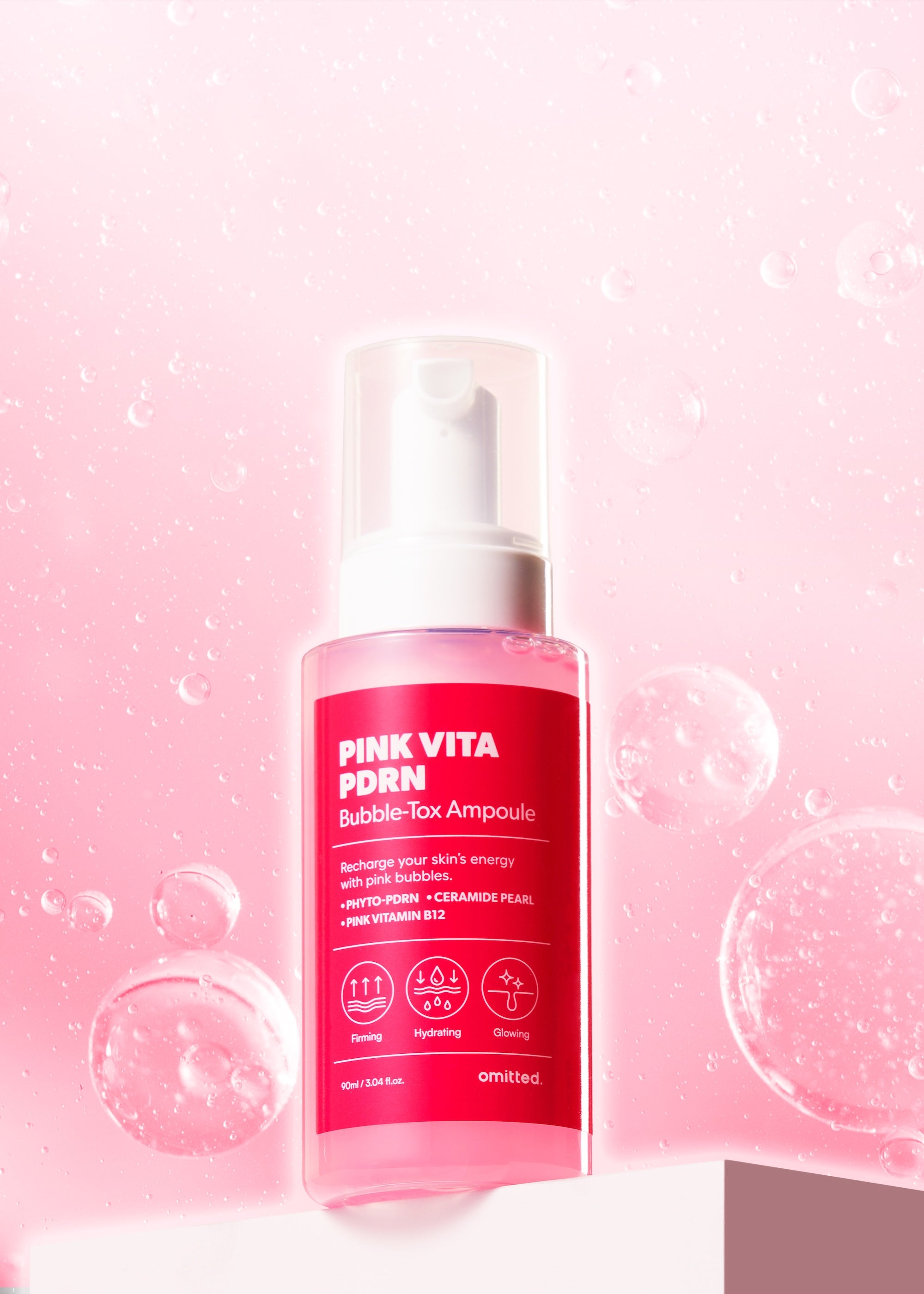 Pink Vita PDRN Bubble-Tox Ampoule 90ml | Omitted