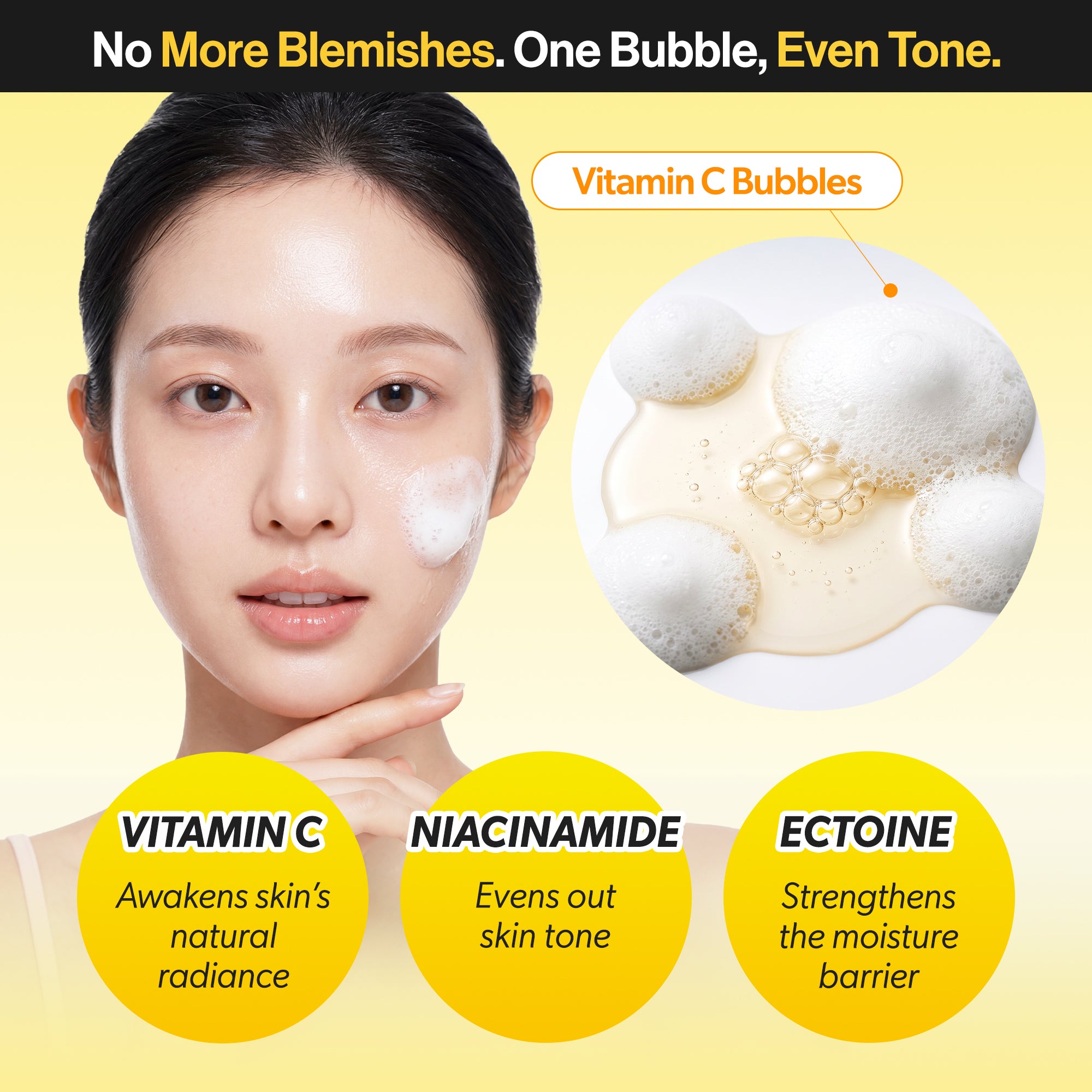 Vita C Niacinamide 5% Bubble-Shot Ampoule 90ml | Omitted
