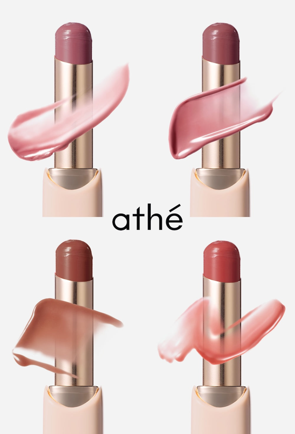Authentic Lip Glowy Balm 3.3g - 6 Colors | athé