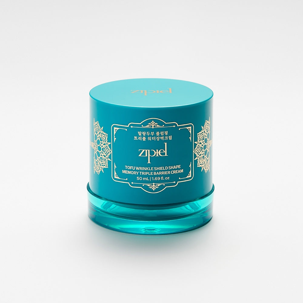 Tofu Wrinkle Shield Shape Memory Triple Barrier Cream 50ml | ZIPIEL