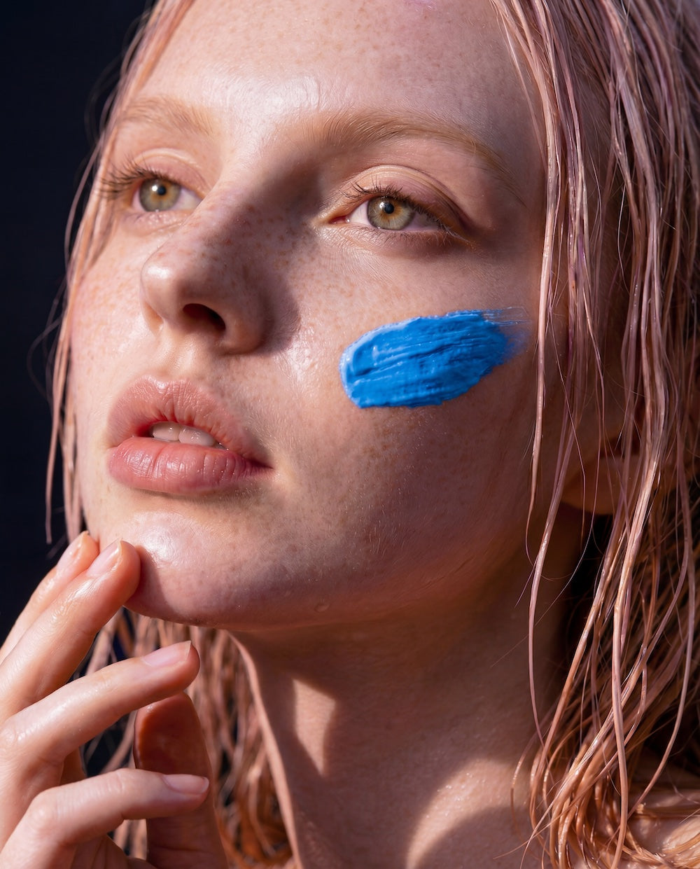 Blue Spirulina Melt Modeling Cream Clay Mask 100ml | ZIPIEL