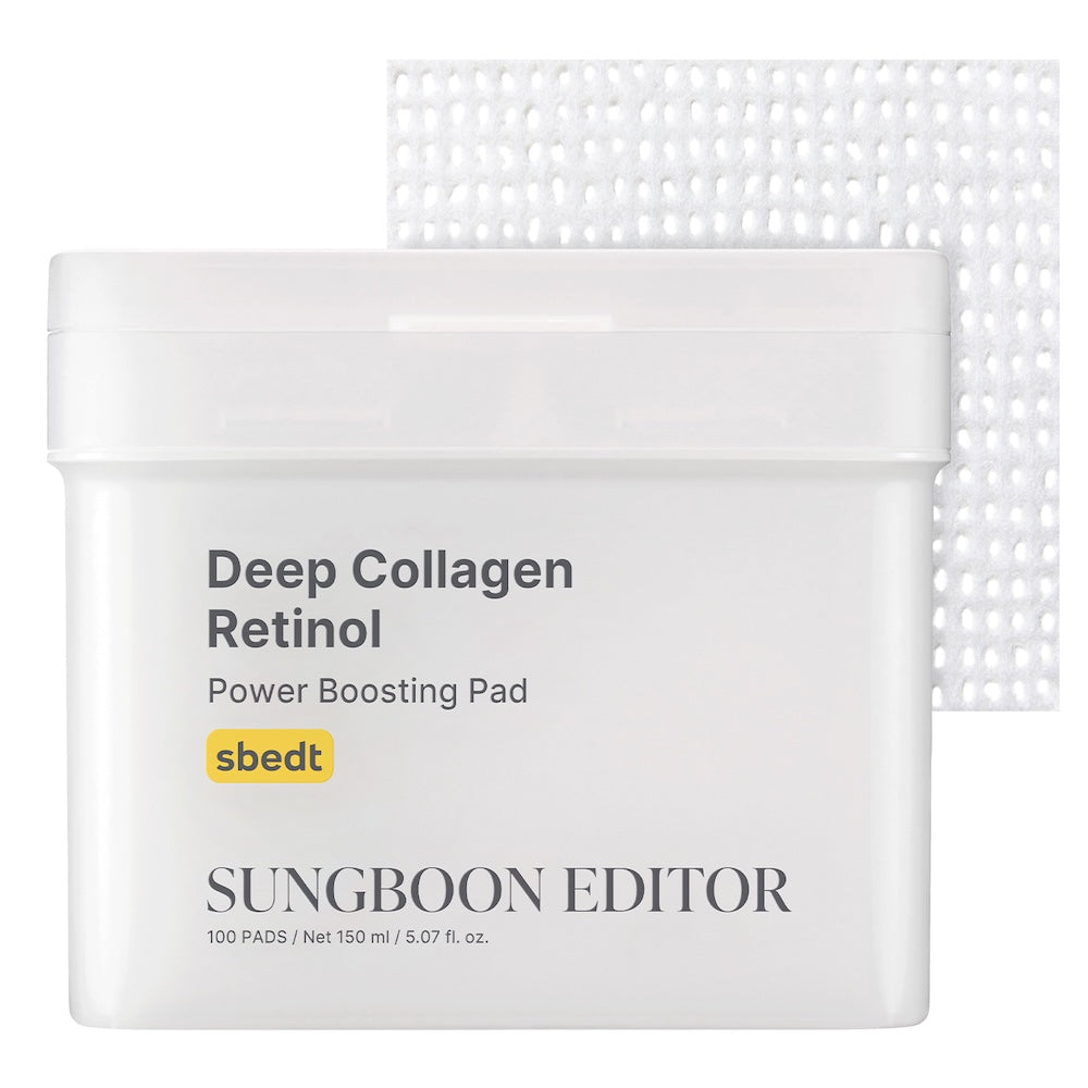 Deep Collagen Retinol Power Boosting Pad 150ml 100 pcs | Sungboon Editor