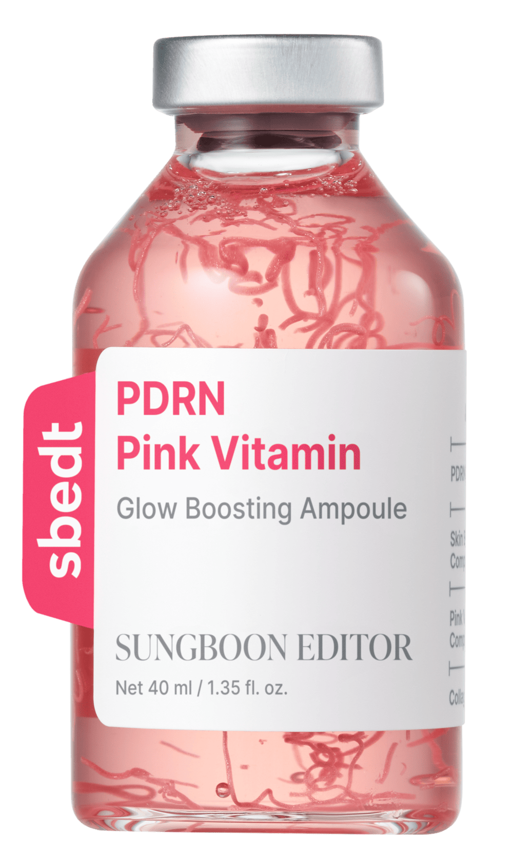 PDRN Pink Vitamin Glow Boosting Ampoule 40ml | Sungboon Editor
