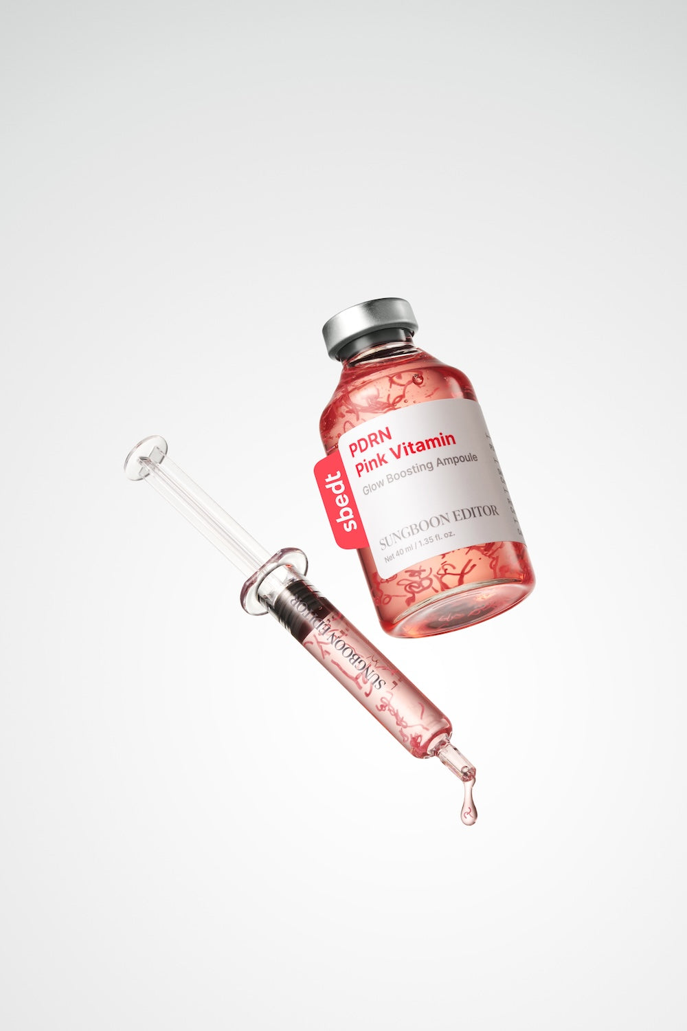PDRN Pink Vitamin Glow Boosting Ampoule 40ml | Sungboon Editor