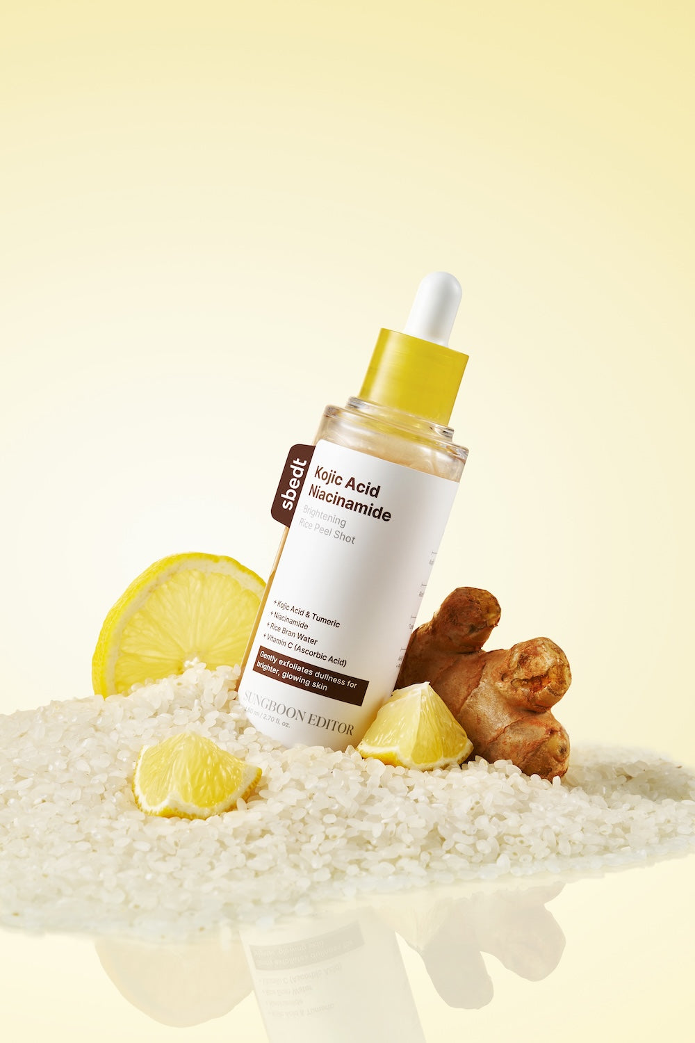 Kojic Acid Niacinamide Rice Peel Shot 80ml | Sungboon Editor