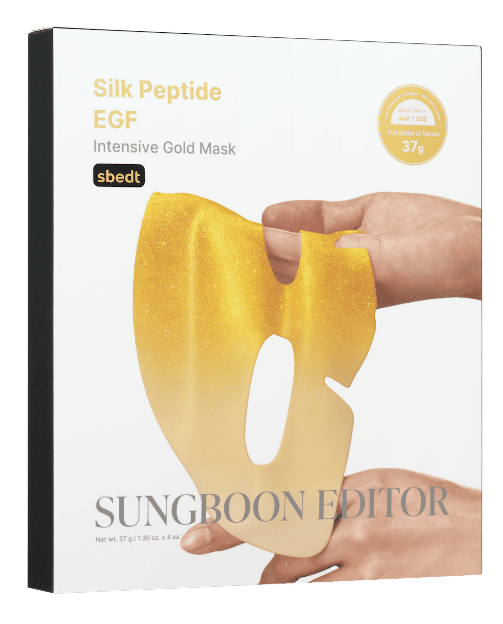 Silk Peptide EGF Intensive Gold Mask 37g*4ea | Sungboon Editor