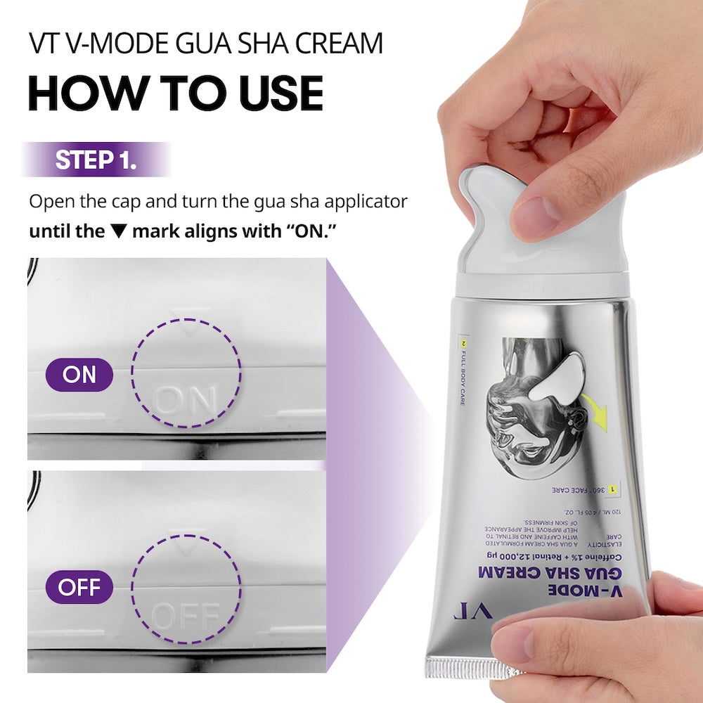 V-Mode Gua Sha Cream 120ml | VT Cosmetics
