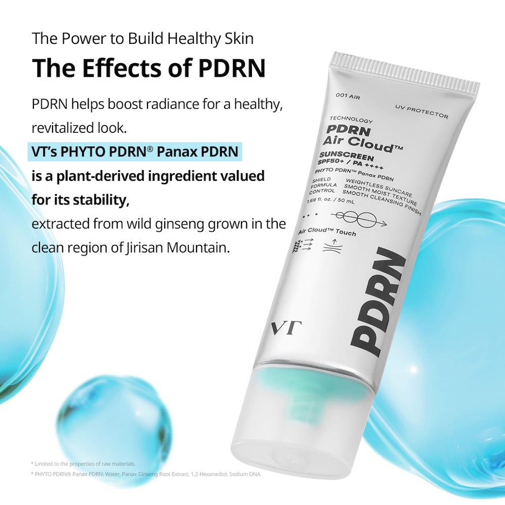 PDRN Air Cloud Sunscreen 50ml | VT Cosmetics